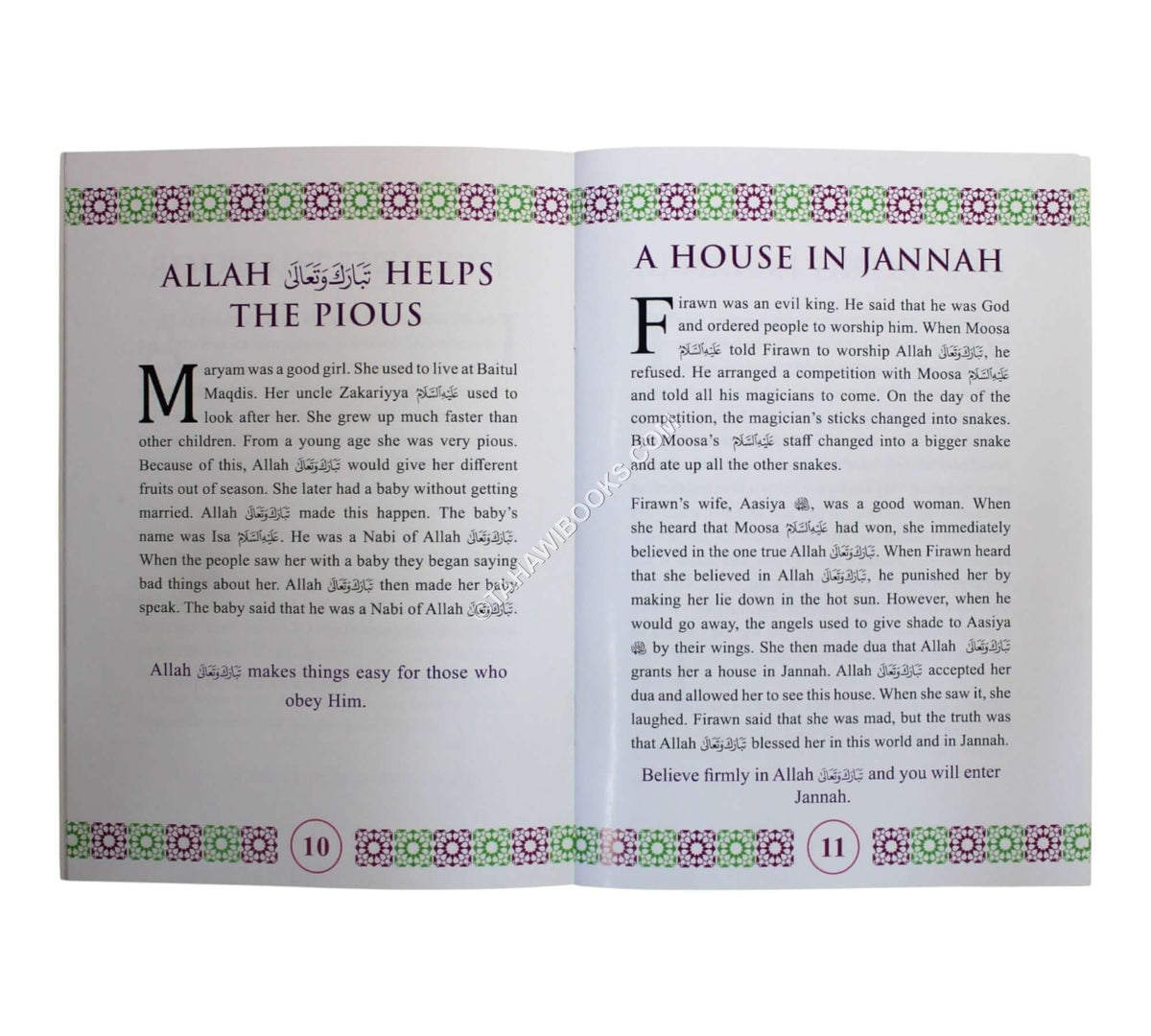 Islamic stories for Muslim Girls-Part 2 With 30 lessons