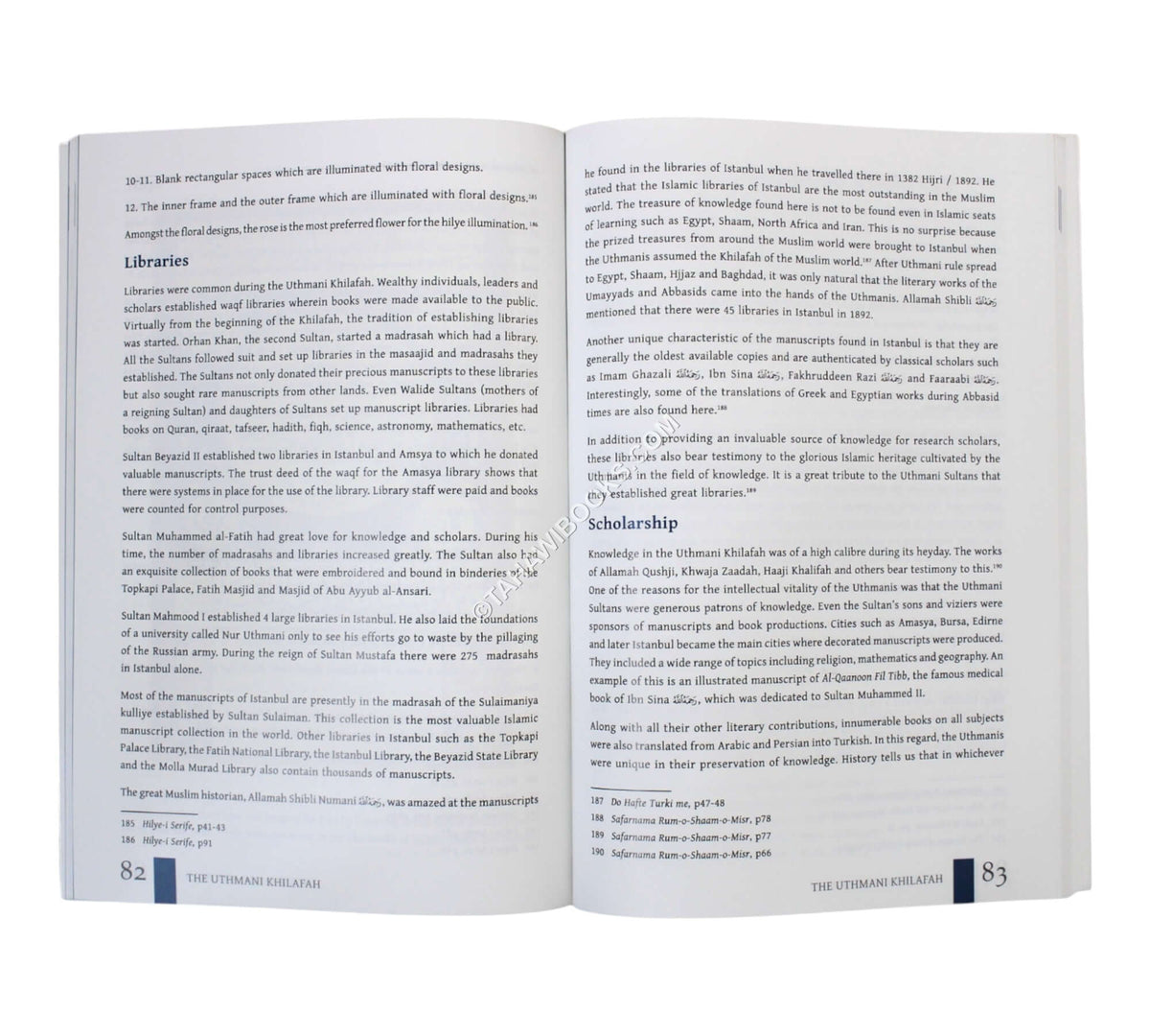 The Uthmani Khilafah - Guidebook for Islamic sites in Istanbul & A Short History