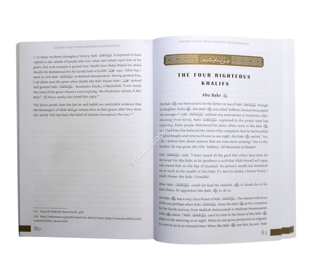 Golden Pages from Madinah Munawwarah
