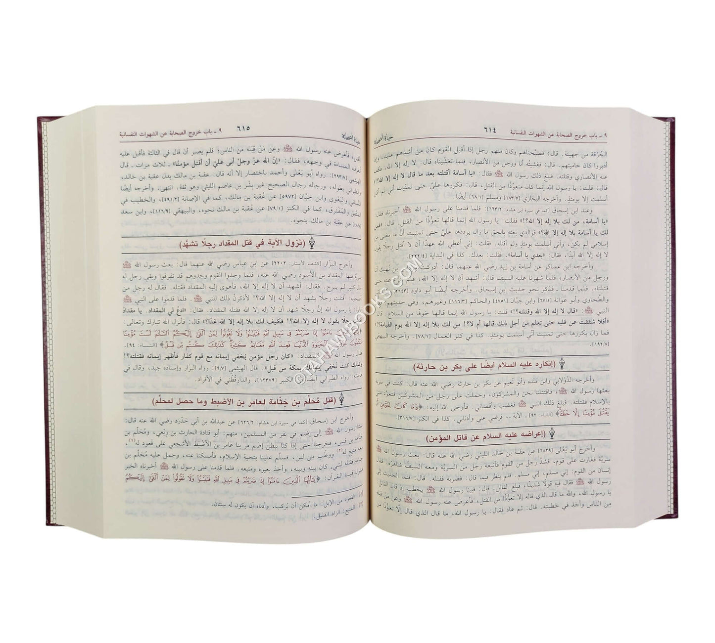 حياة الصحابة-ابن حزم-مجلد واحد