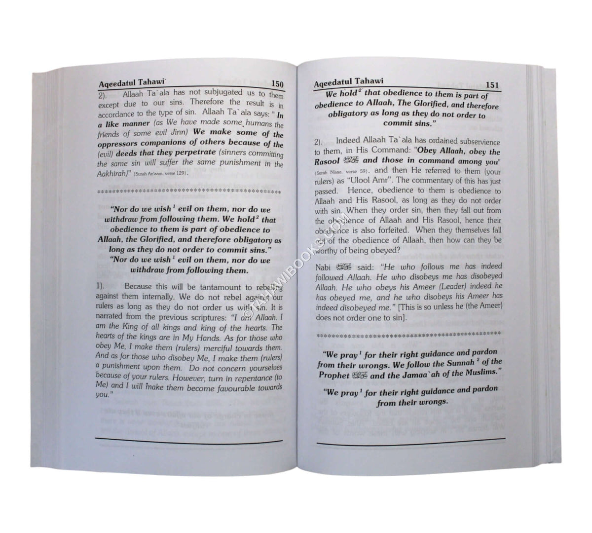 Aqeedatut Tahawi:Commentary of Qari Tayyib