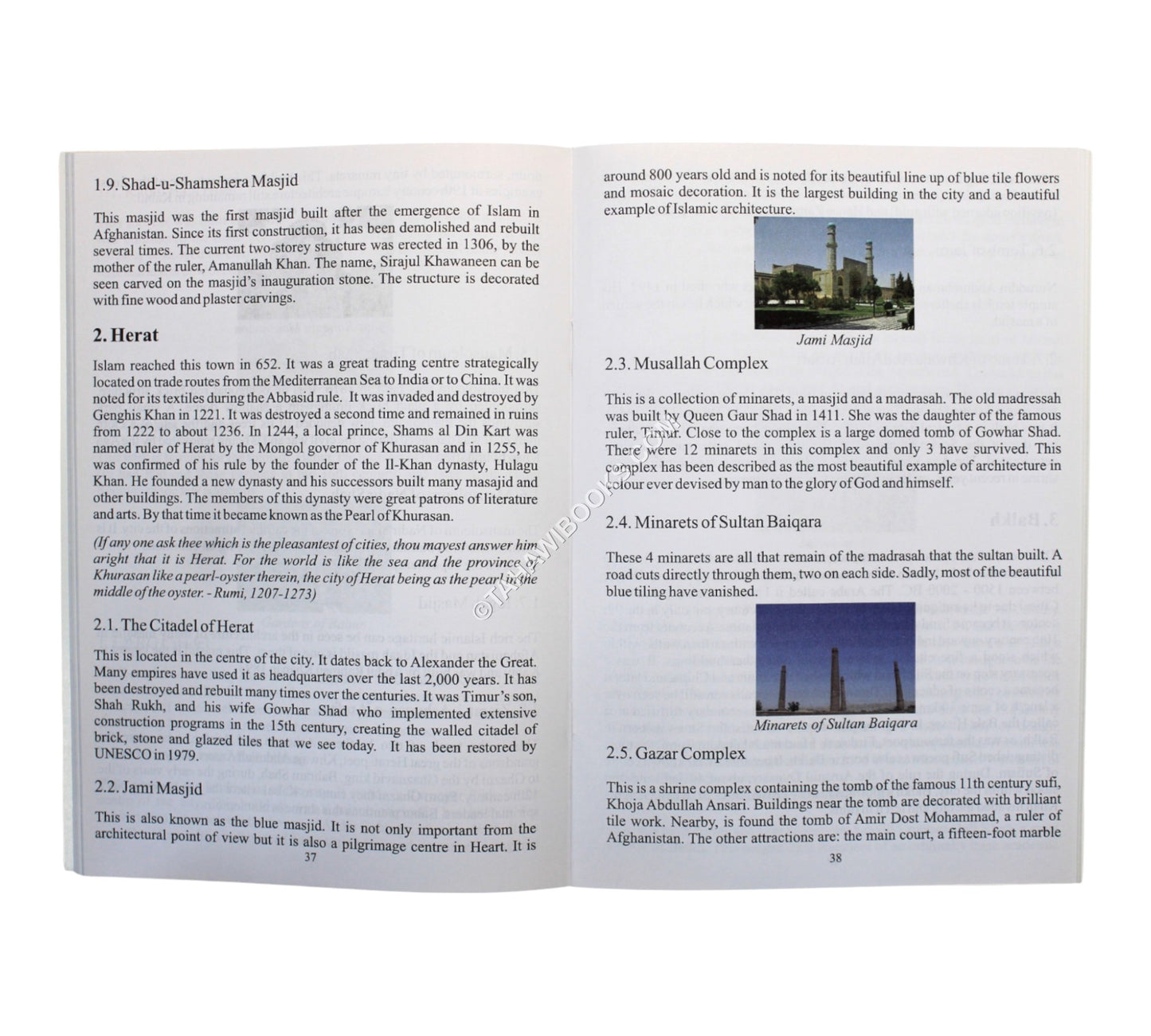 Muslim Sites & Places of Interest-Central Asia, China,Russia