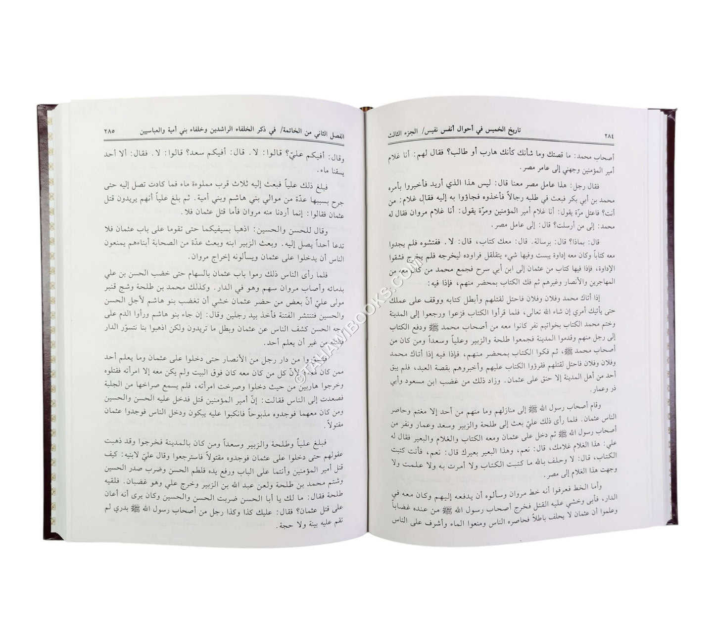 تاريخ الخميس في أحوال أنفس نفيس-العلمية