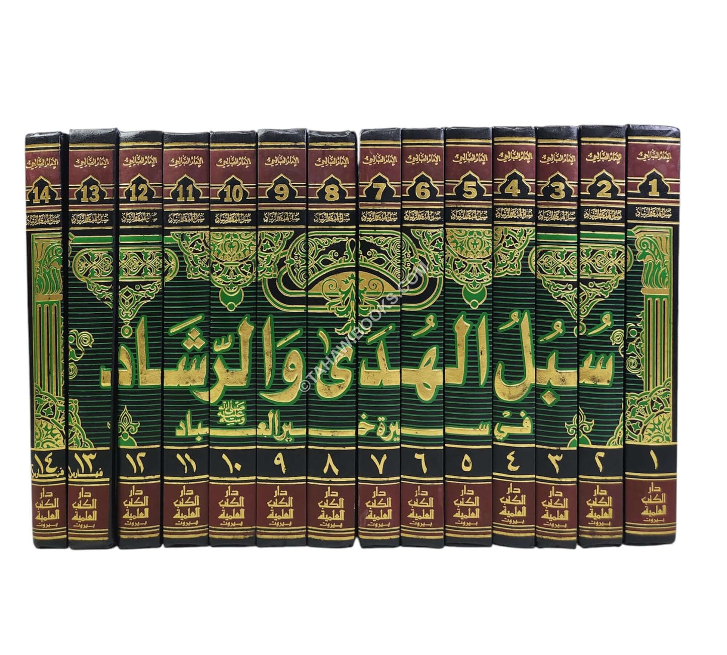 سبل الهدى والرشاد في سيرة خير العباد مع الفهارس-العلمية