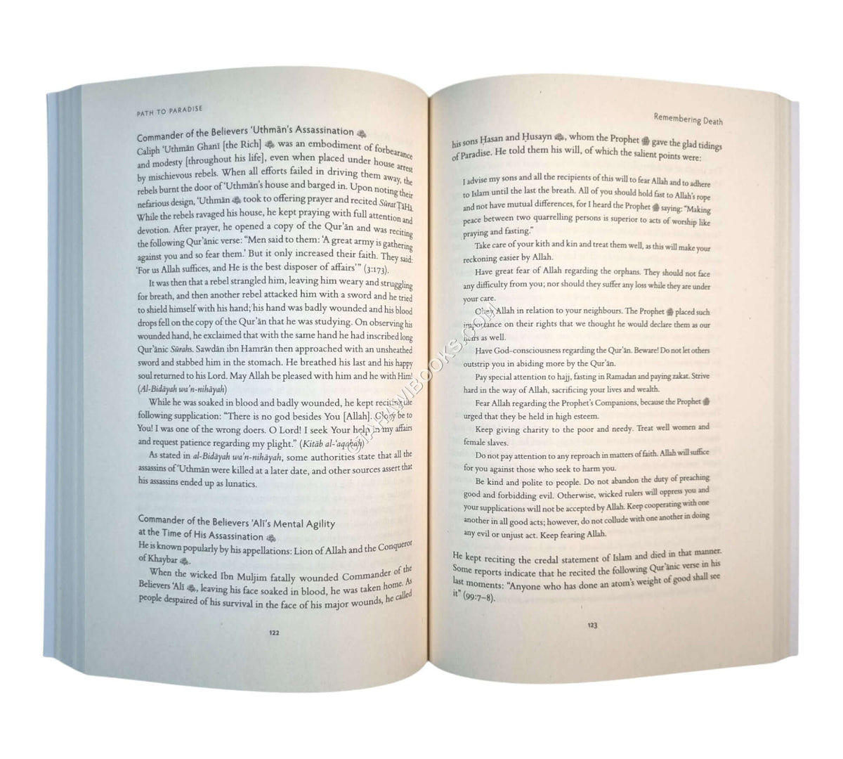 The Path to Paradise - Principles of Good Character & Appreciation of the Hereafter