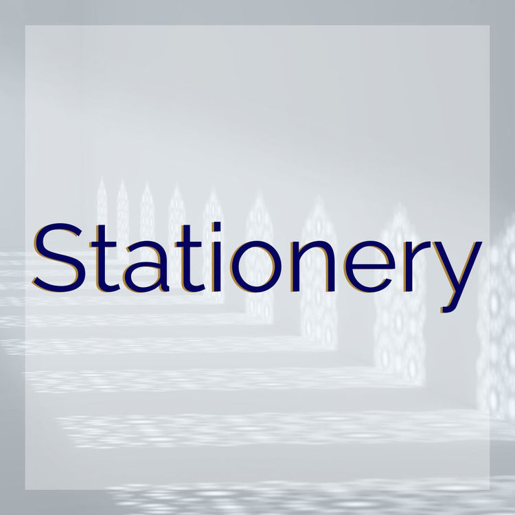 Premium stationery products displayed in an elegant space, highlighting their quality and design.