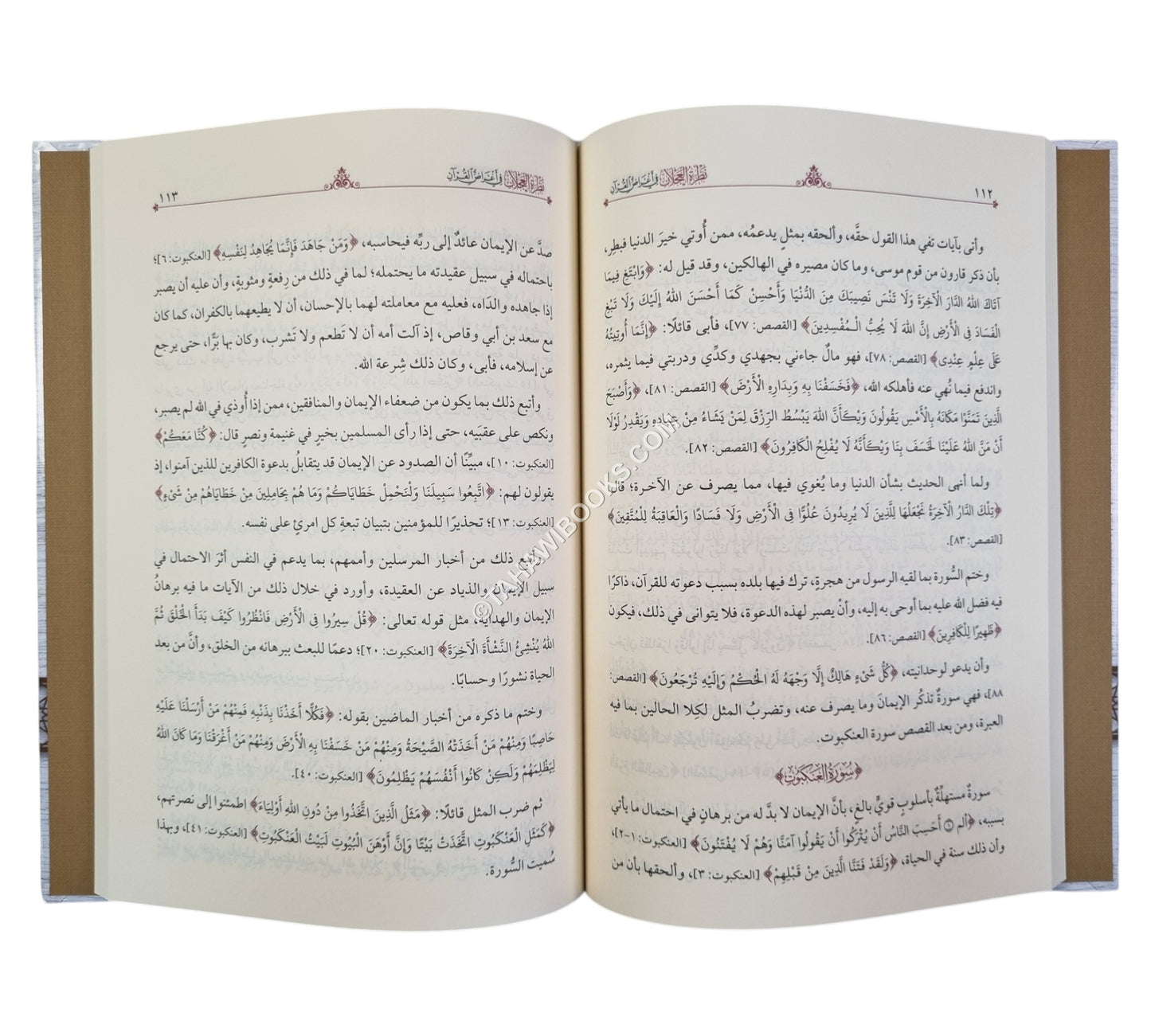 نظرة العجلان في أغراض القرآن