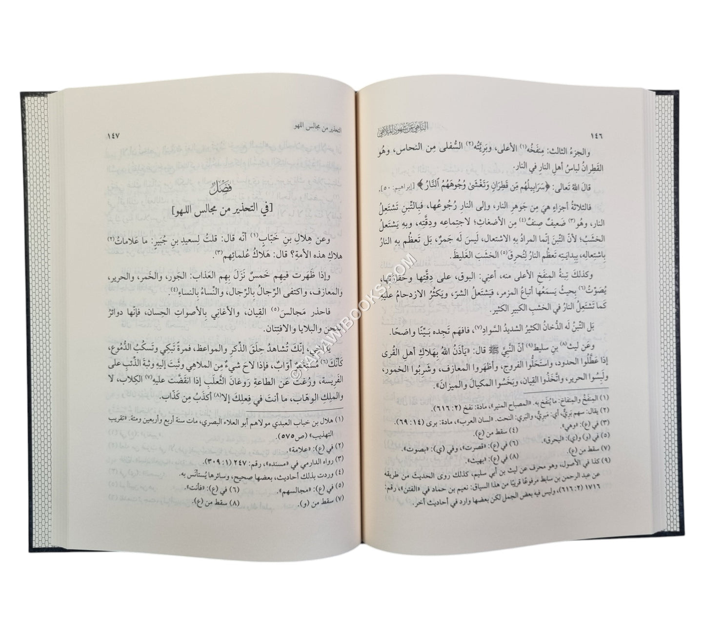 الناهي عن شهود الملاهي وارتكاب المناهي