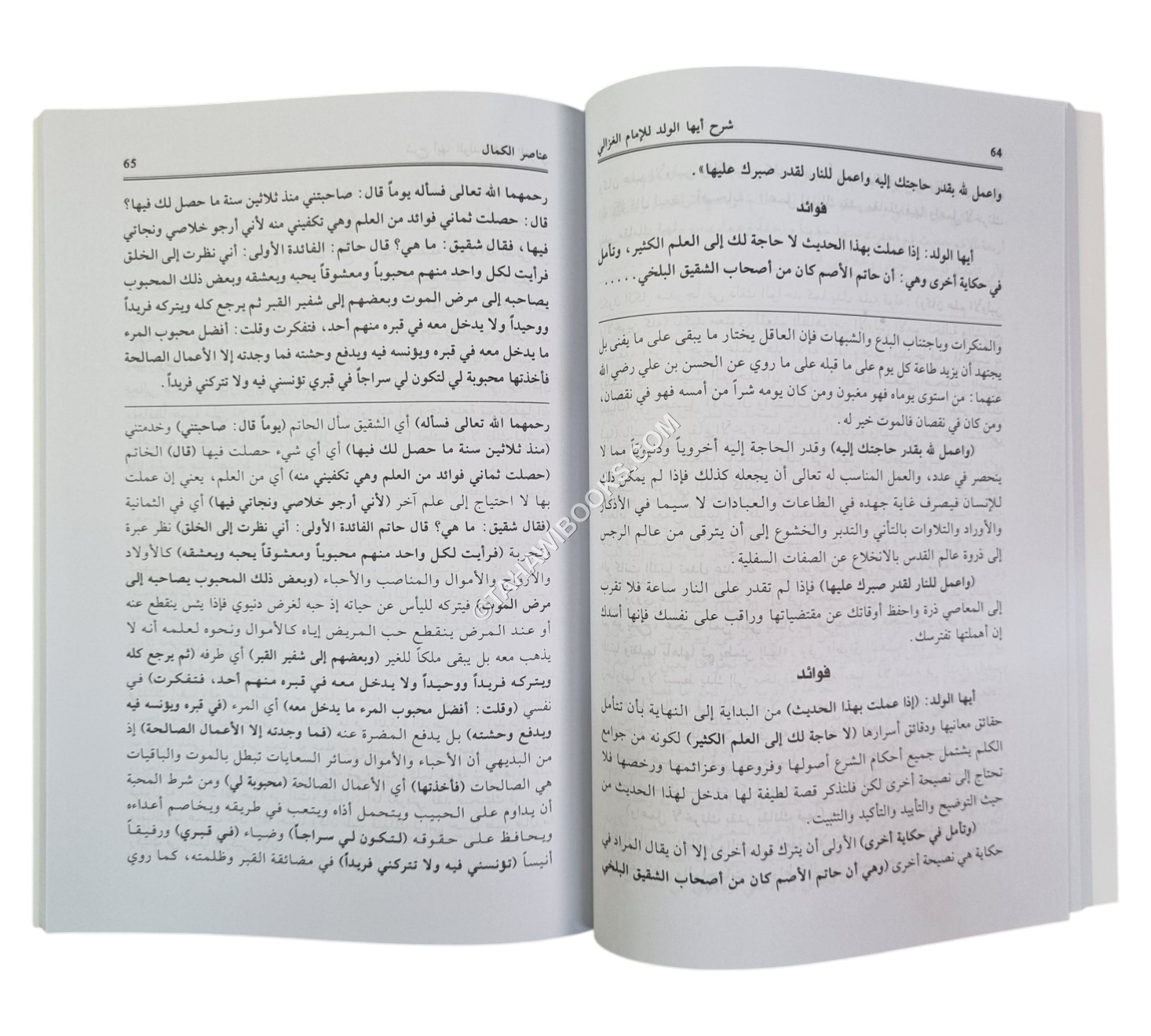 شرح أيها الولد للإمام الغزالي
