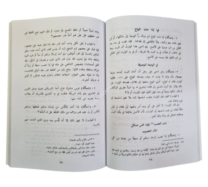 فتاوى الإمام النووي-العلمية