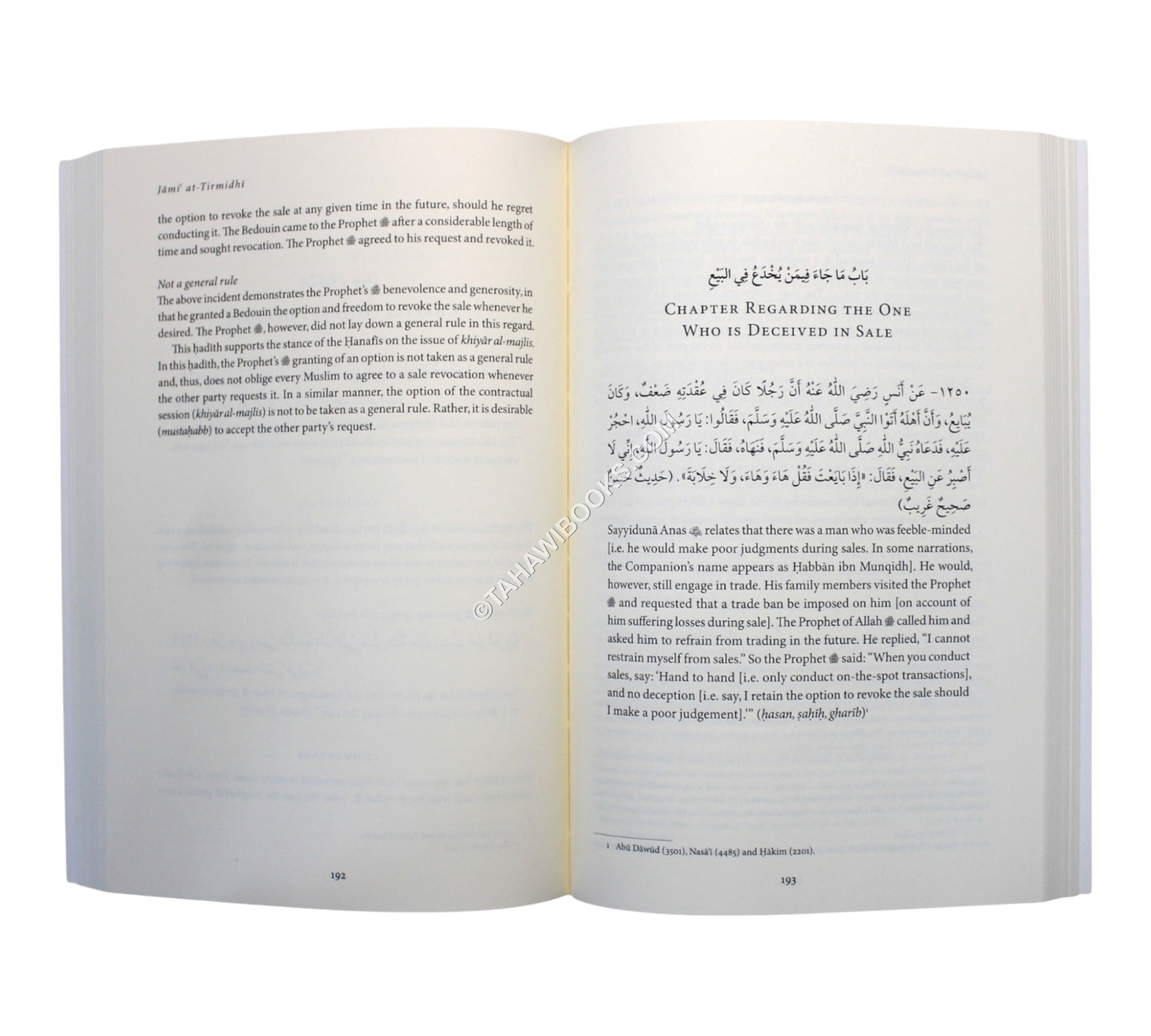 Jami at-Tirmidhi: Chapters on Trade and Commerce Explained