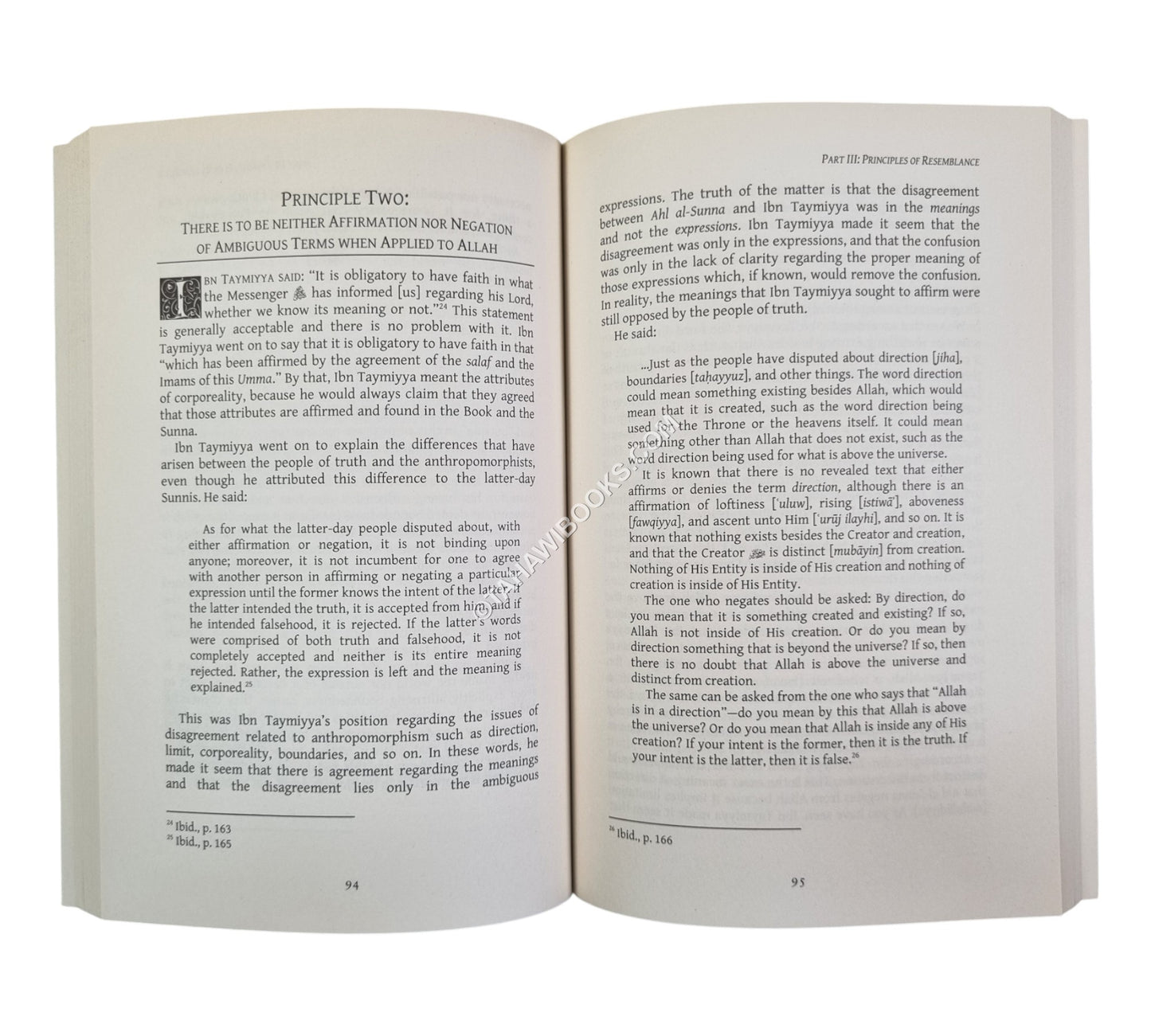 Critique of the Palmyran Creed