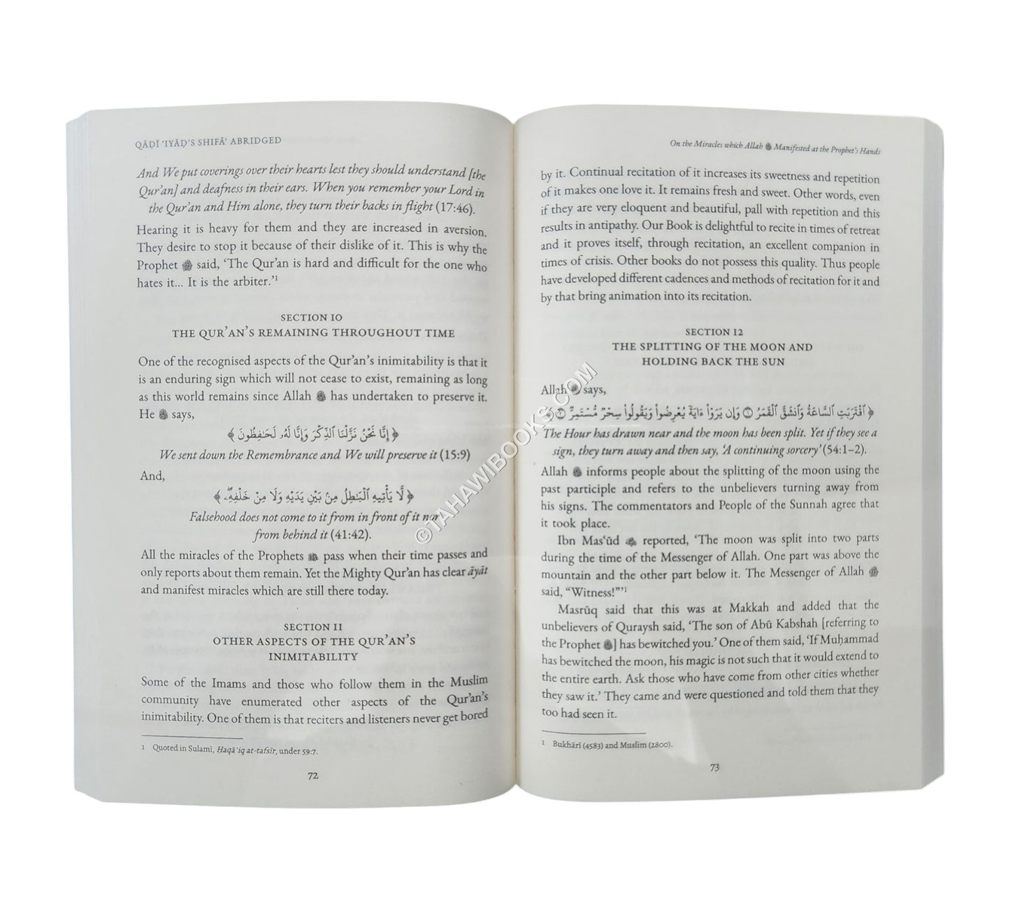 Qadi Iyad’s Shifa Abridged