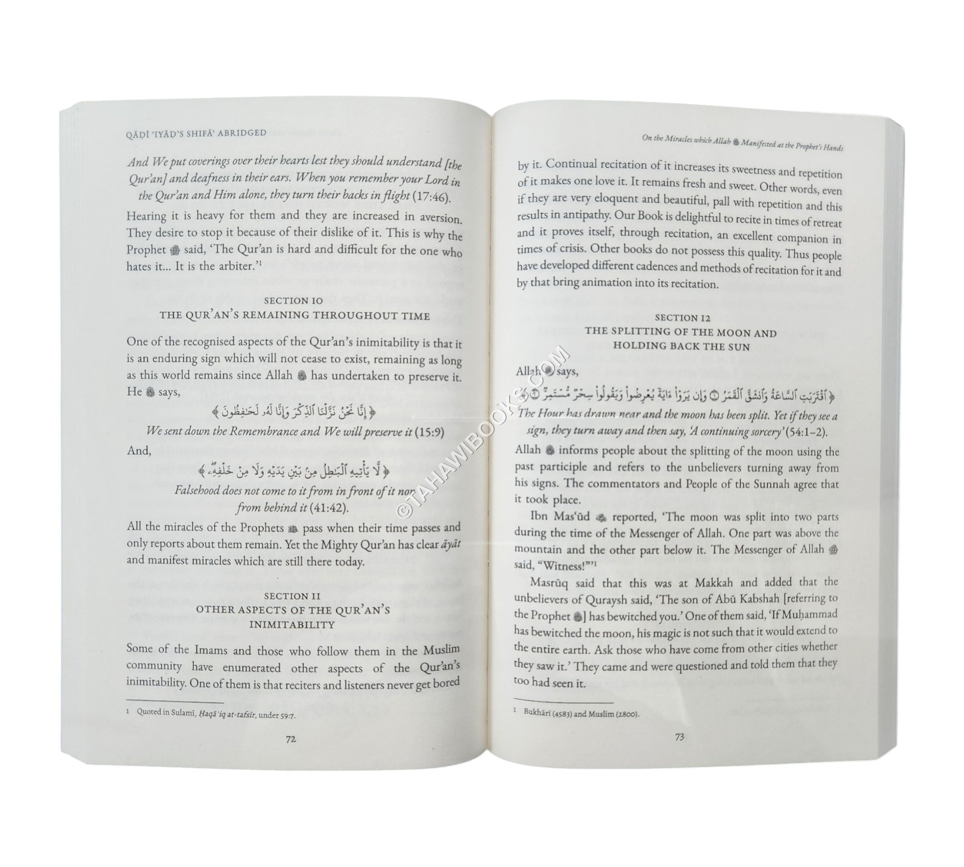 Qadi Iyad’s Shifa Abridged