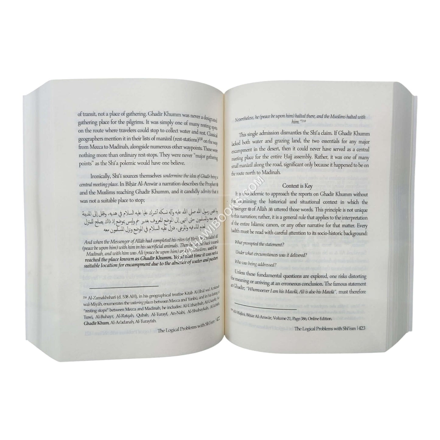 The Logical Problems with Shi'ism: A Refutation of Shi'ism and Tafdilism in the Modern Age
