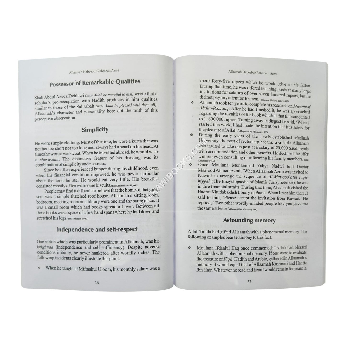 Allamah Habeebur Rahmaan Azmi: An Illustrious Authority on Hadith