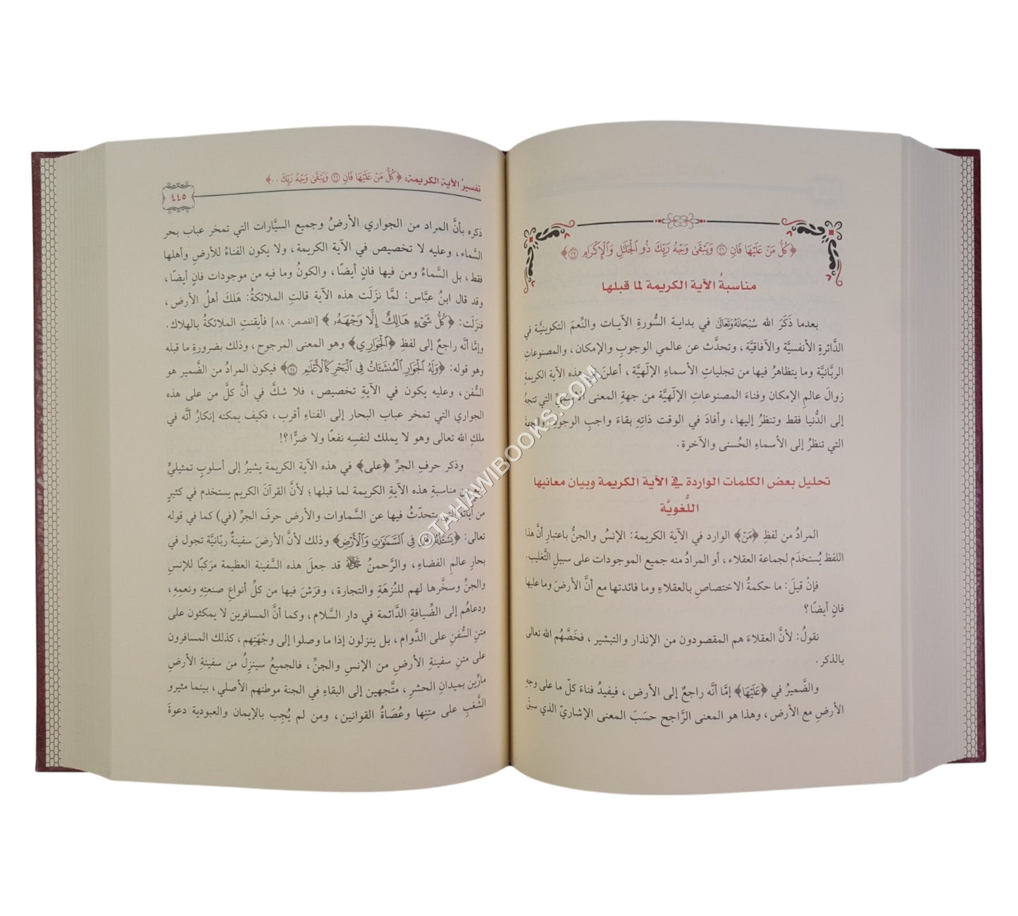 تفسيرُ سورةِ الرَّحمنِ في ظِلالِ رسائلِ النُّور لبَديعِ الزَّمانِ النُّوْرْسي