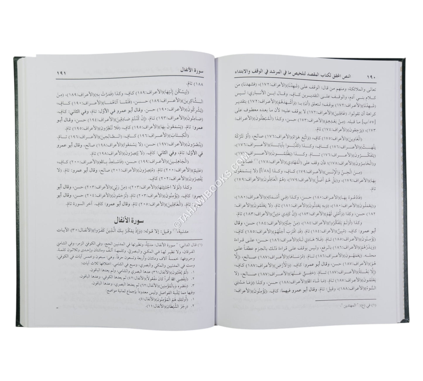 المقصد لتلخيص ما في المرشد في الوقف والابتداء:اختصار كتاب المرشد في الوقف والابتداء