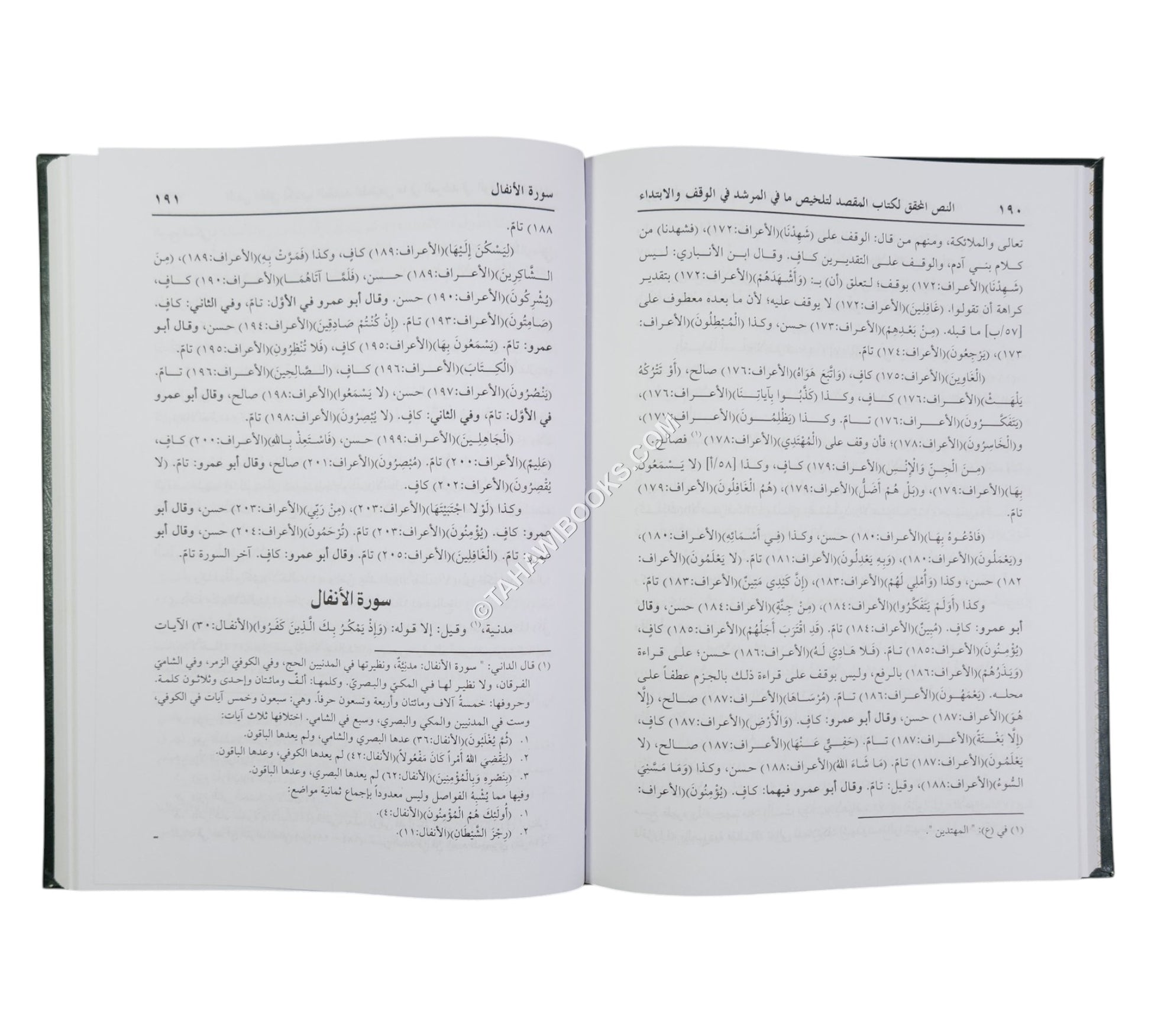 المقصد لتلخيص ما في المرشد في الوقف والابتداء:اختصار كتاب المرشد في الوقف والابتداء