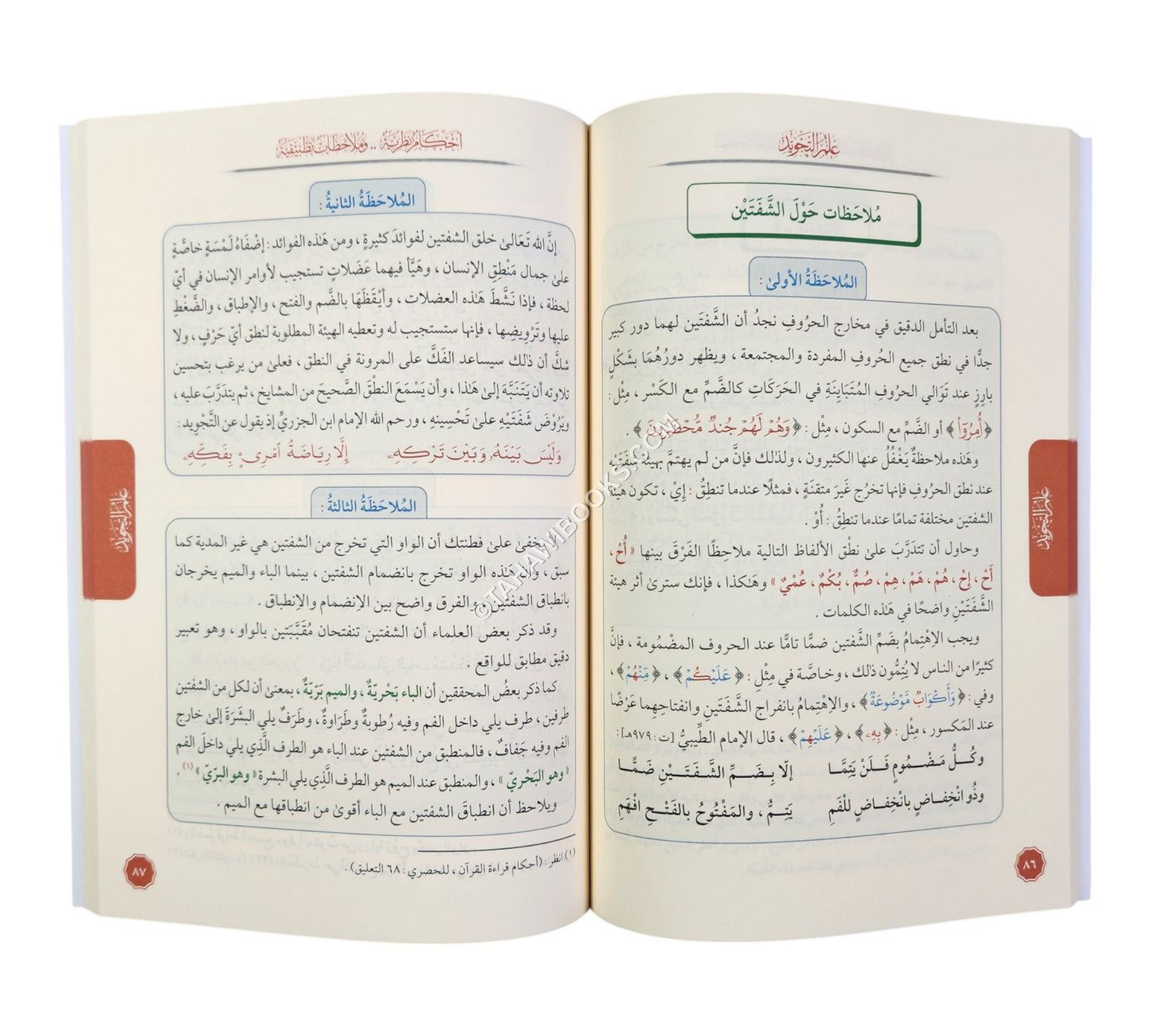 علم التجويد أحكام نظرية وملاحظات تطبيقية ( المستوى الثاني )