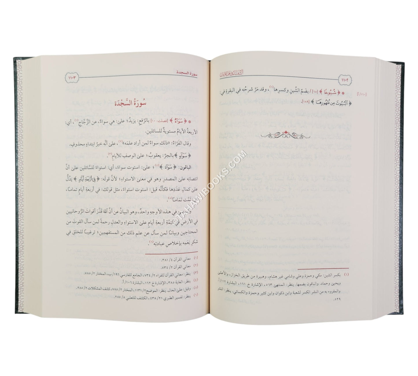 الشفاء في علل القراءات