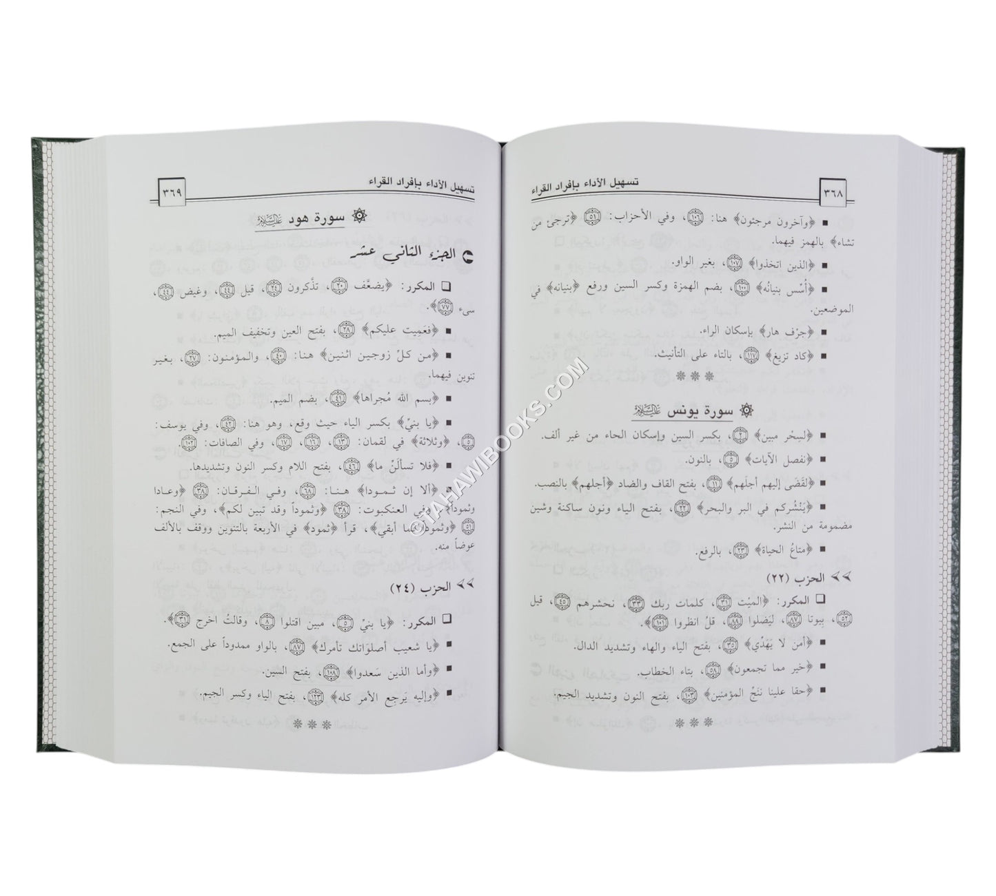 تسهيل الأداء بإفراد القراء