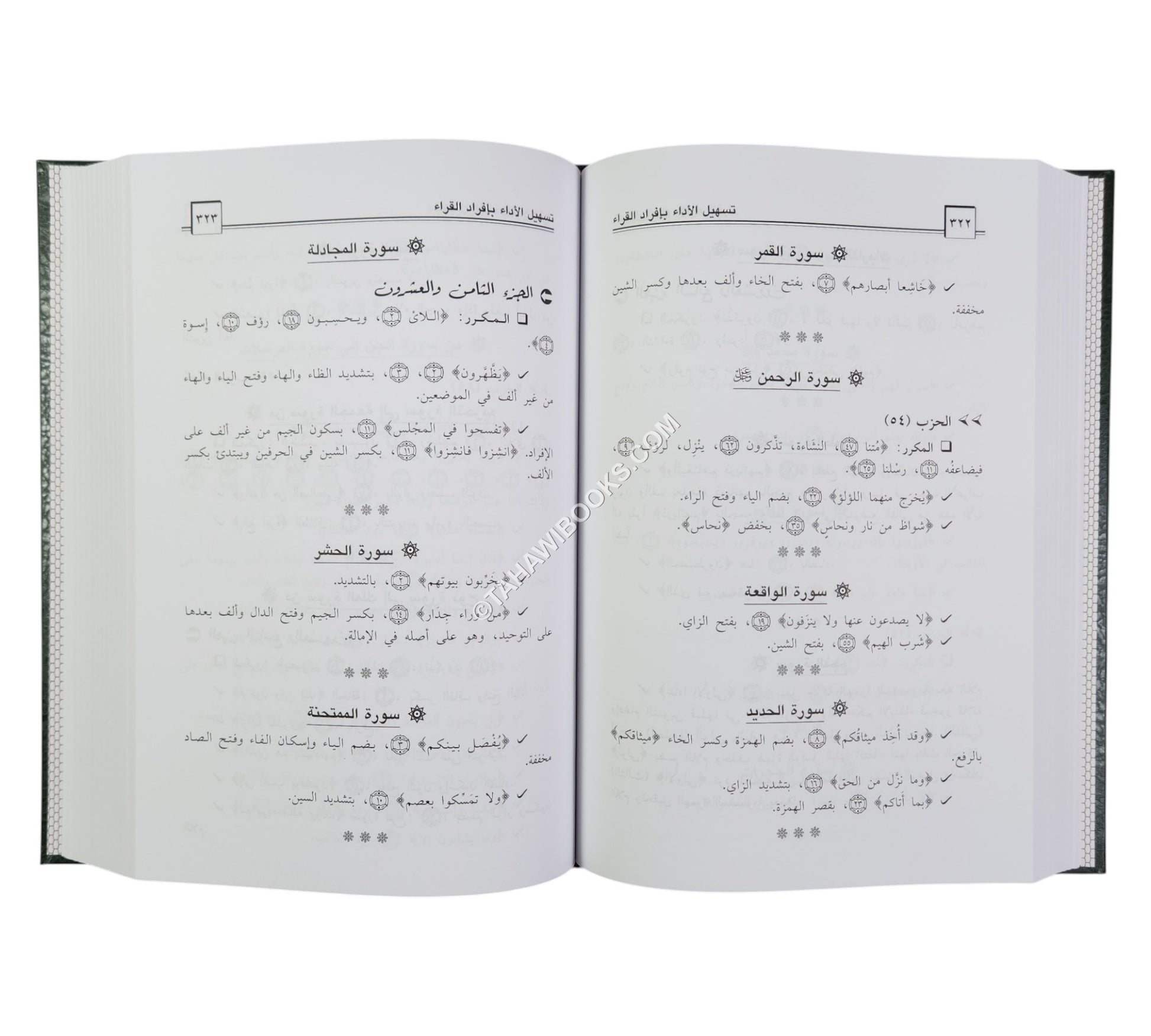 تسهيل الأداء بإفراد القراء