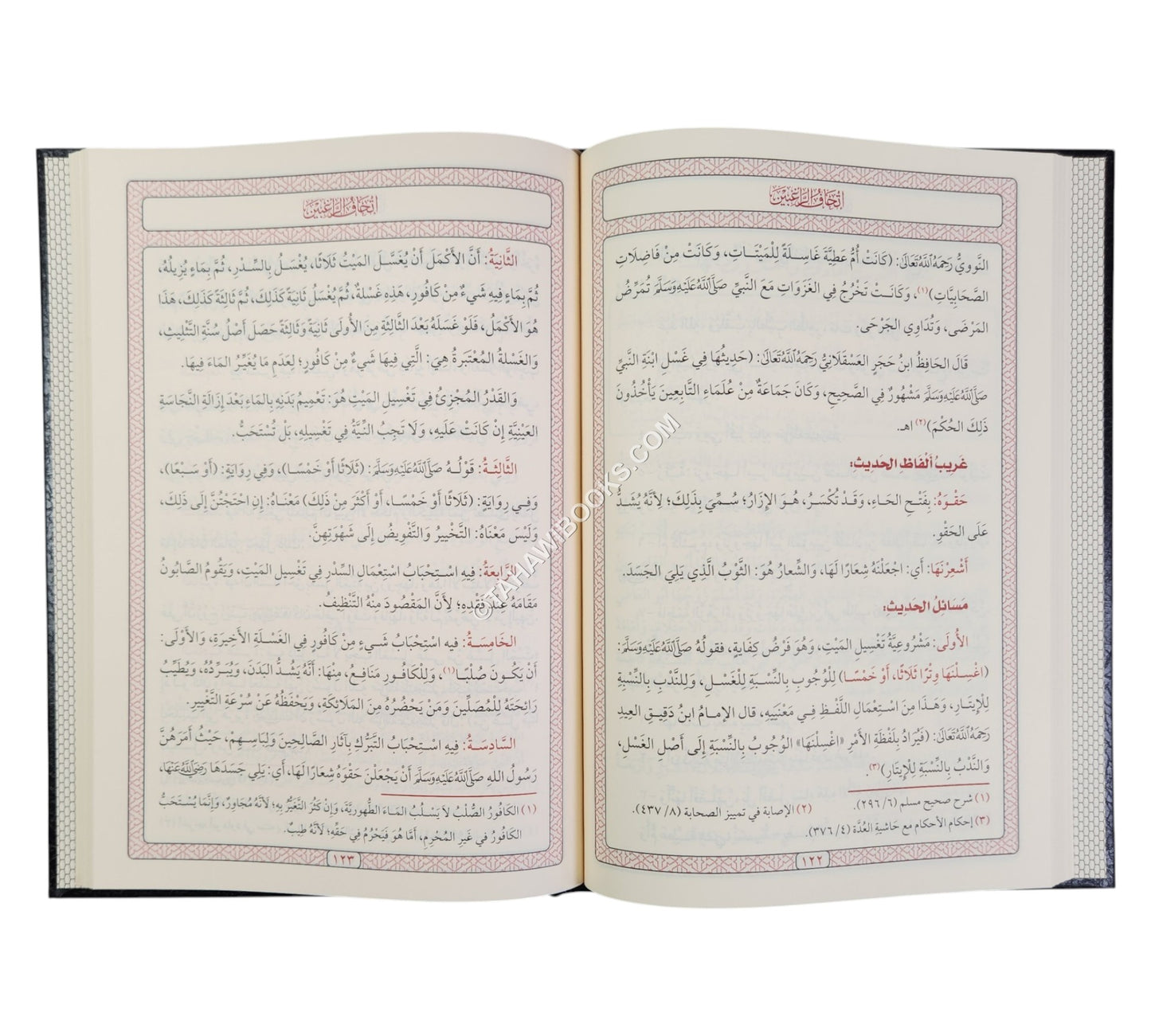 إتحاف الراغبين بشرح الأربعين وهو شرح على الأربعين في الأحكام لزكي الدين المنذري