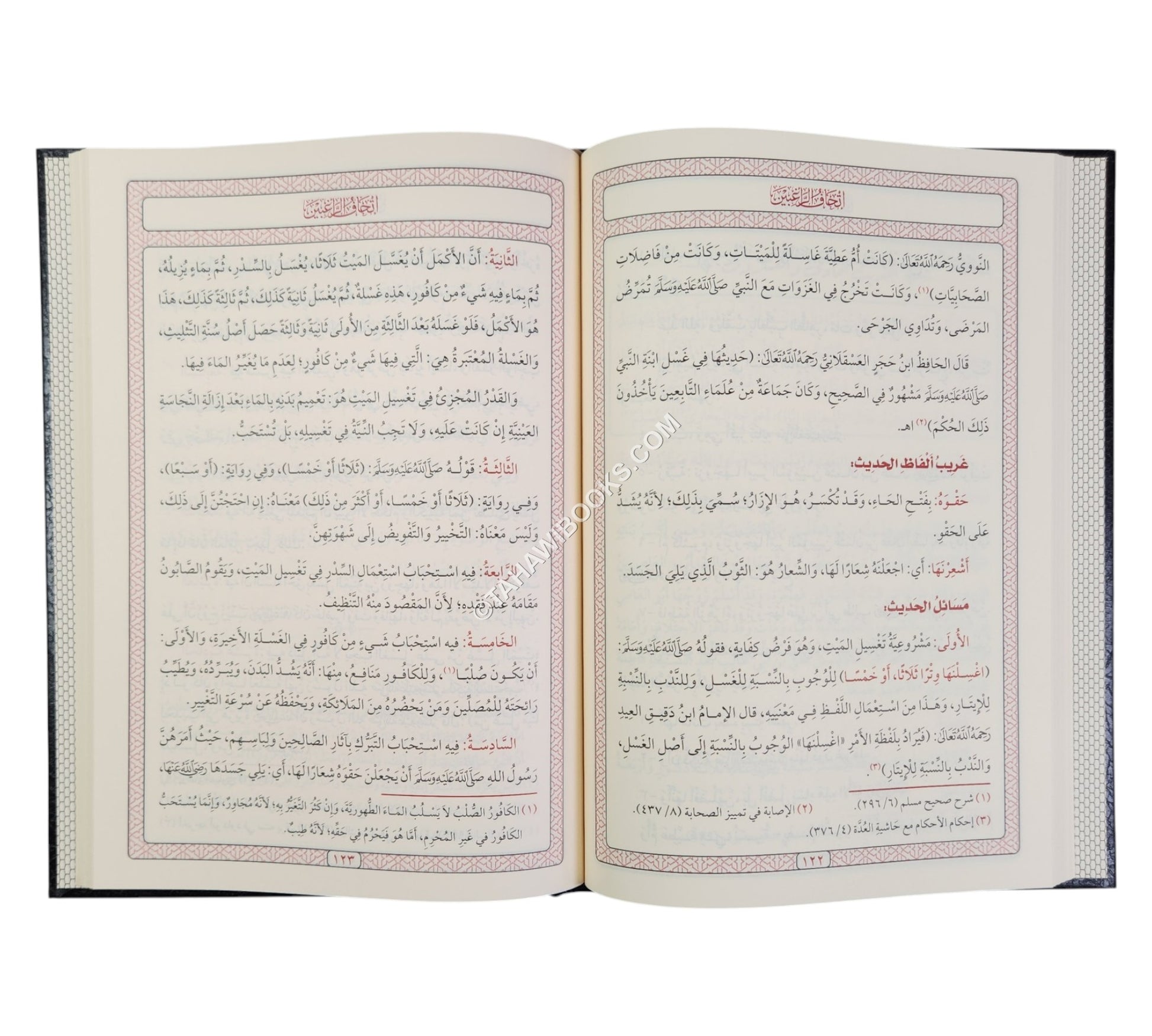 إتحاف الراغبين بشرح الأربعين وهو شرح على الأربعين في الأحكام لزكي الدين المنذري