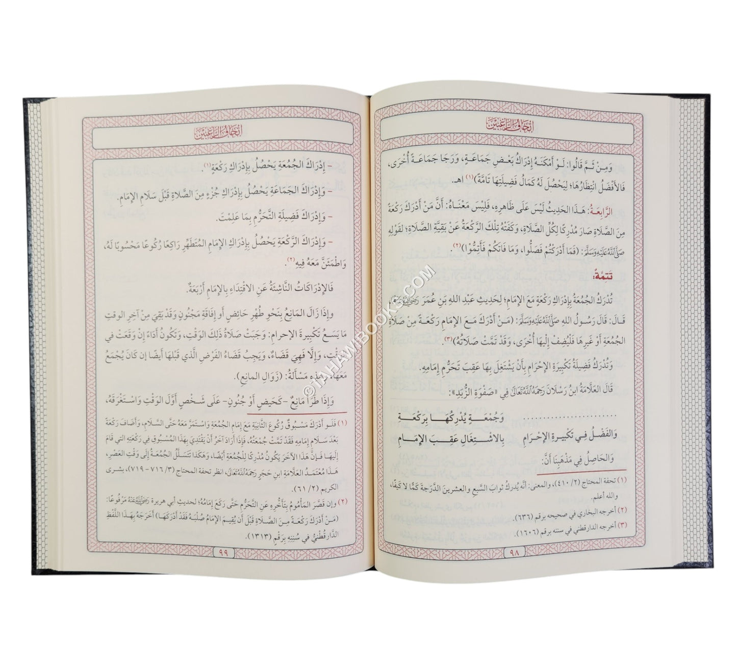 إتحاف الراغبين بشرح الأربعين وهو شرح على الأربعين في الأحكام لزكي الدين المنذري