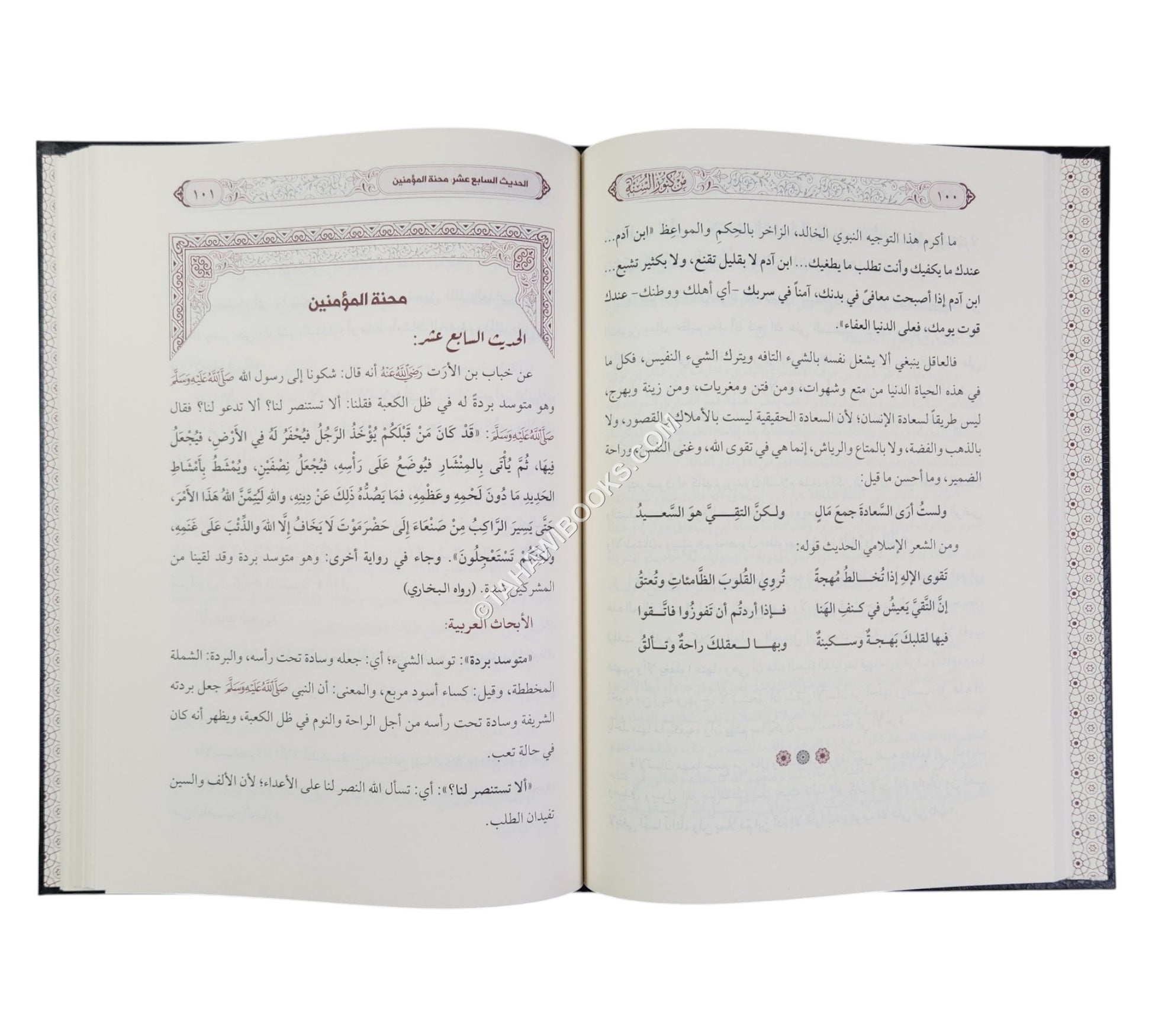 من كنوز السنة النبوية : دراسات أدبية ولغوية من الحديث الشريف