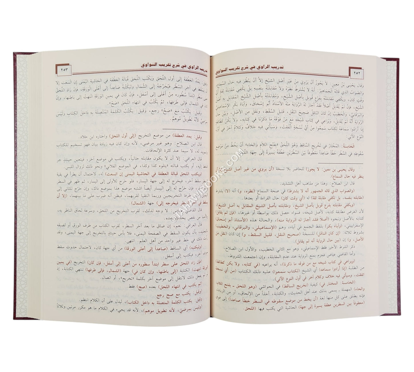 تدريب الراوي في شرح تقريب النواوي-ابن حزم