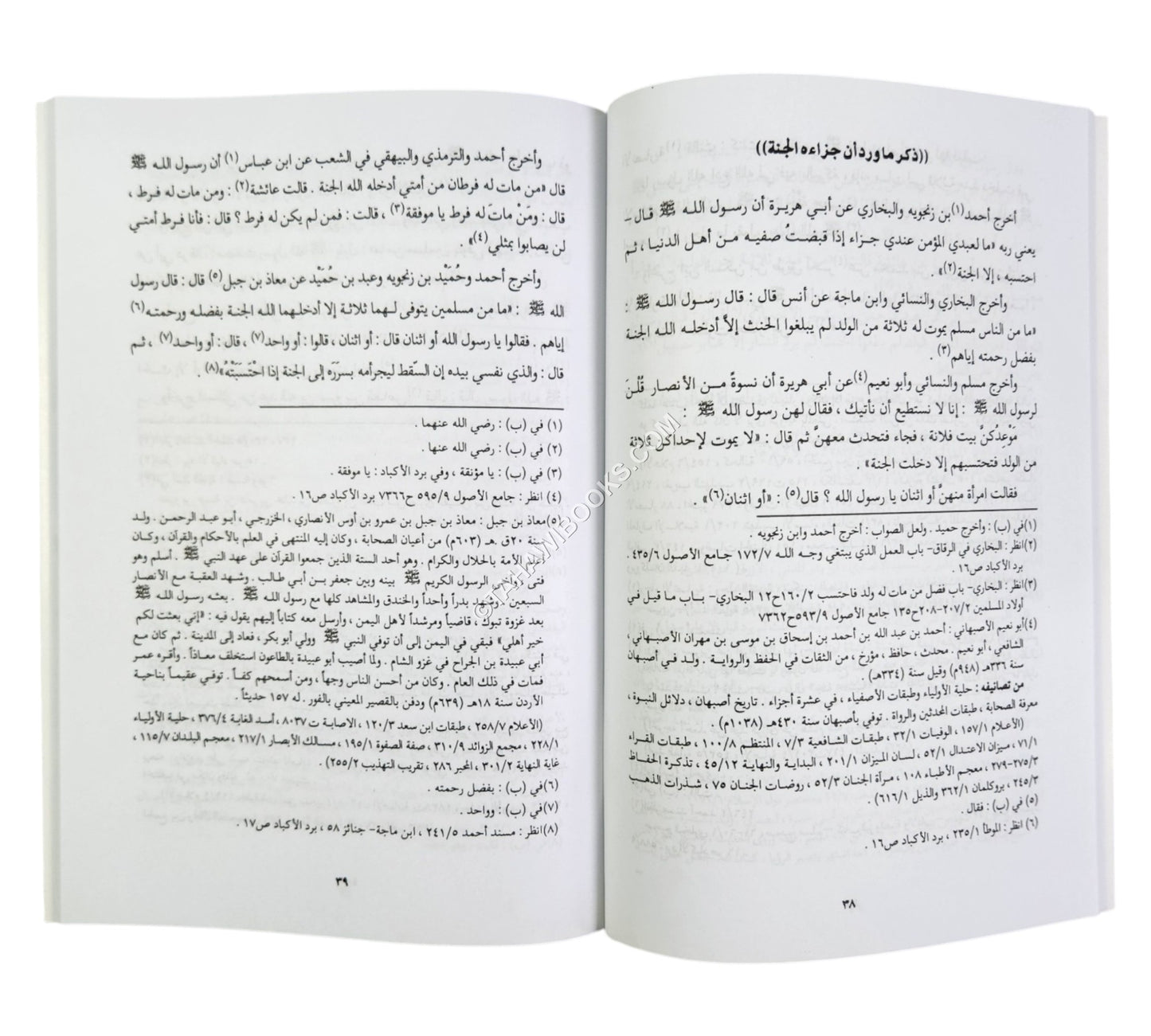 فضل الجلد عند فقد الولد
