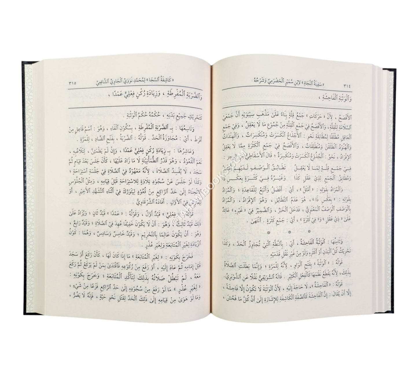كاشفة السجا شرح سفينة النجا-ابن حزم