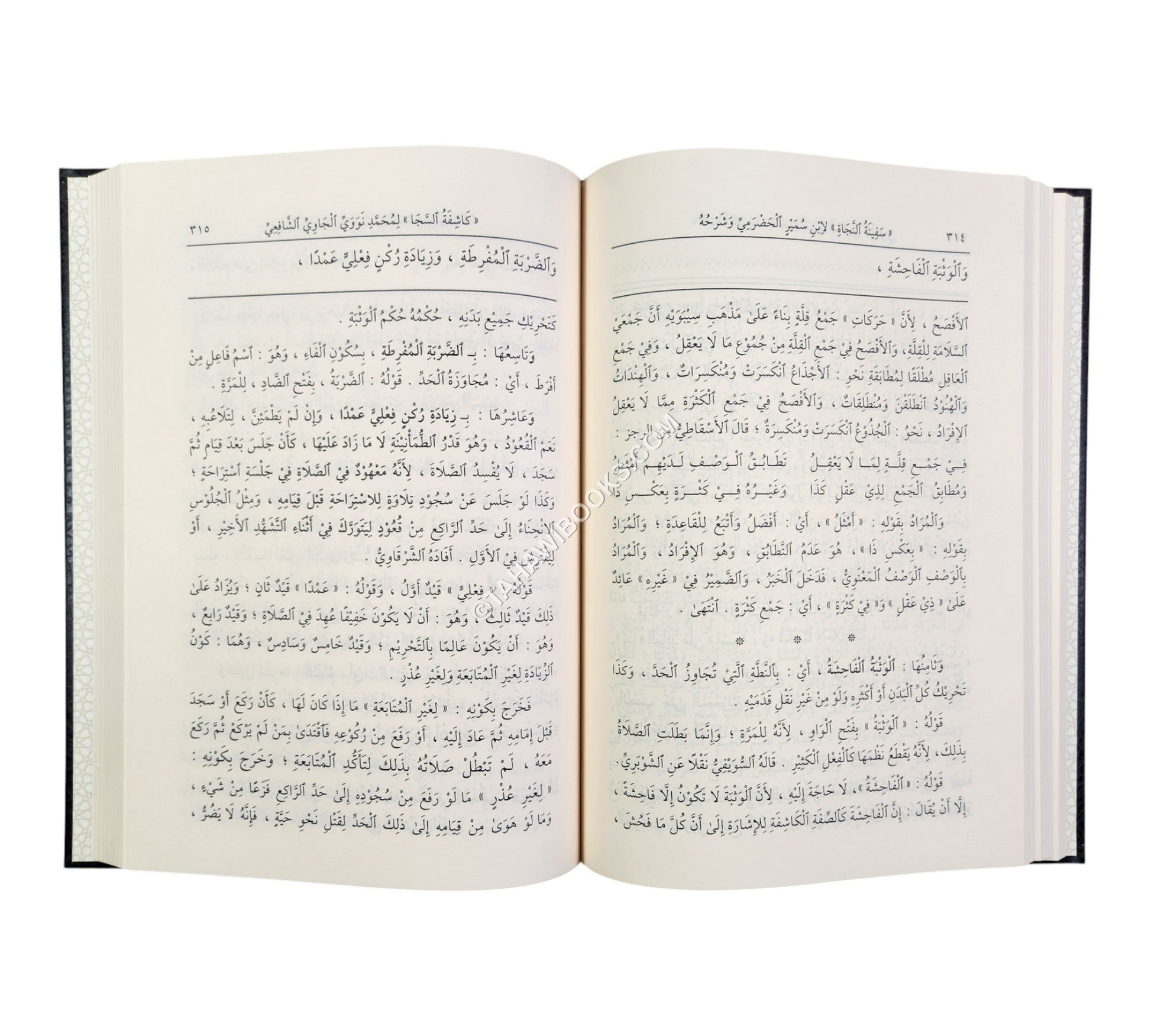 كاشفة السجا شرح سفينة النجا-ابن حزم