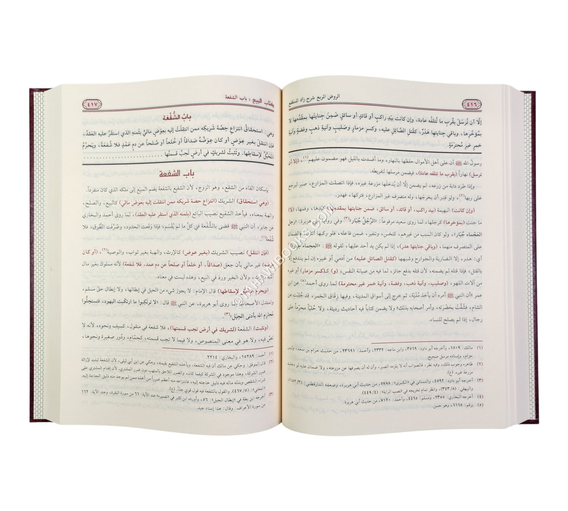 الروض المربع شرح زاد المستنقع-الرسالة ناشرون