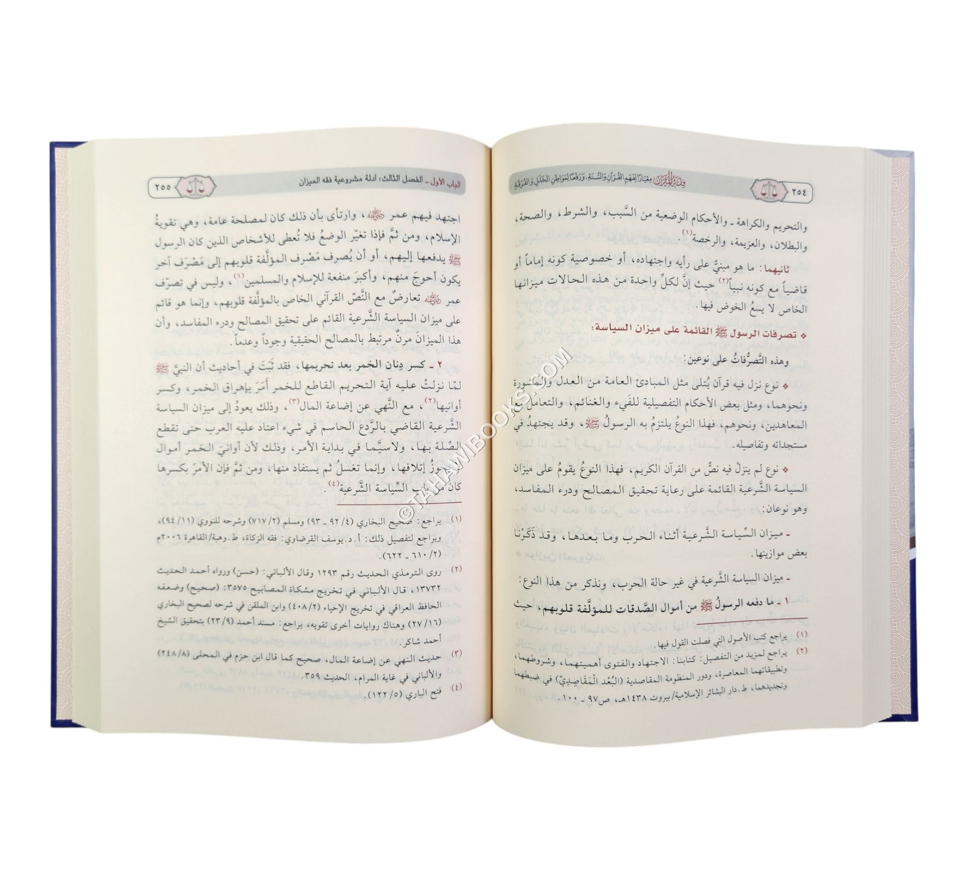 فقه الميزان معياراً لفهم القرآن والسنة