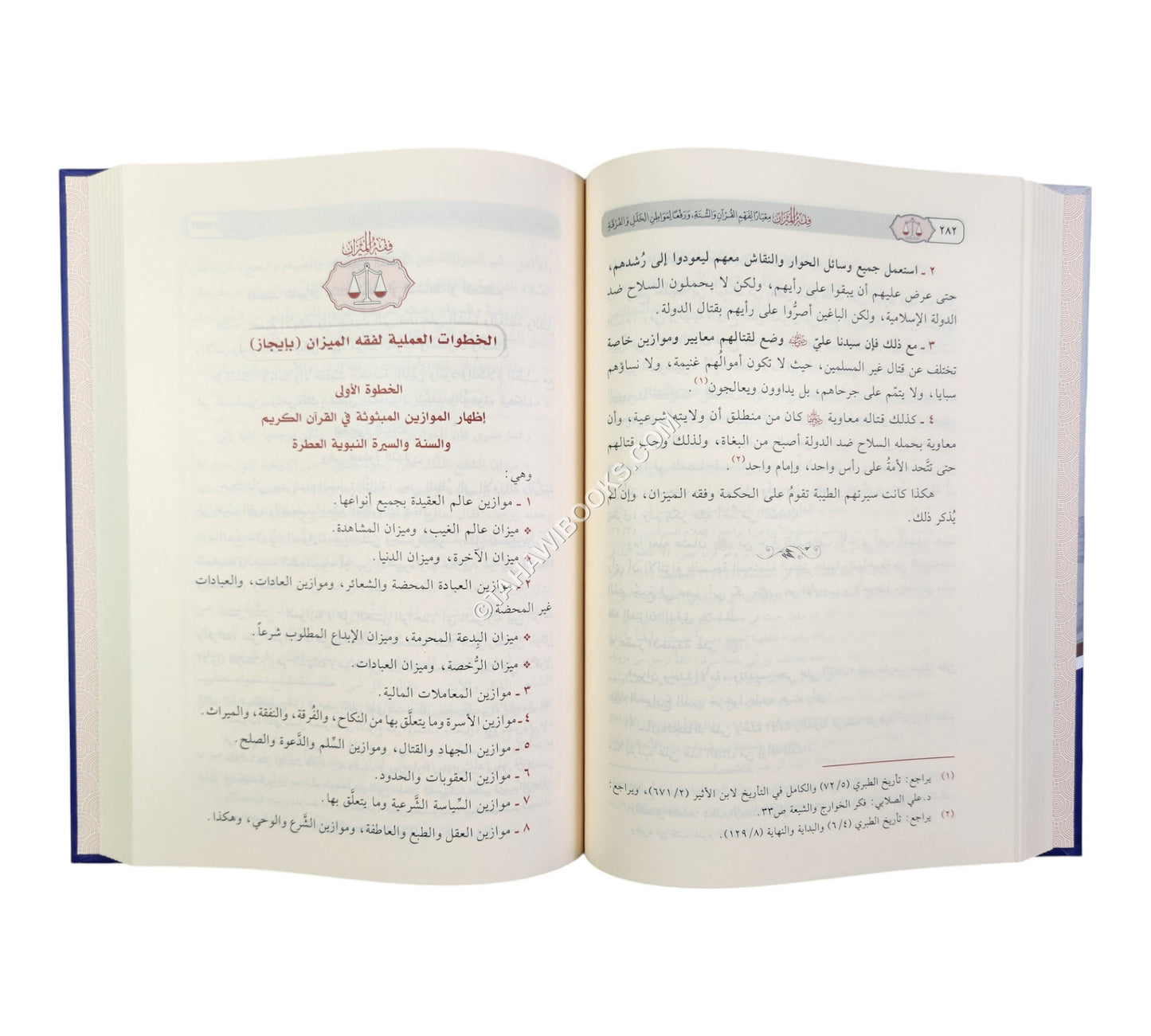 فقه الميزان معياراً لفهم القرآن والسنة