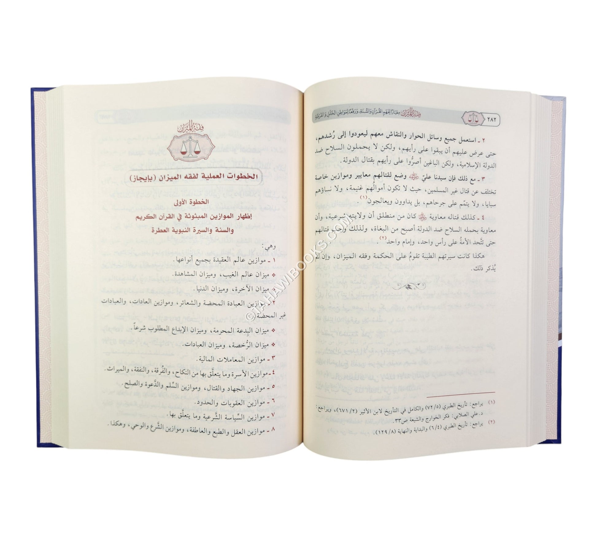 فقه الميزان معياراً لفهم القرآن والسنة