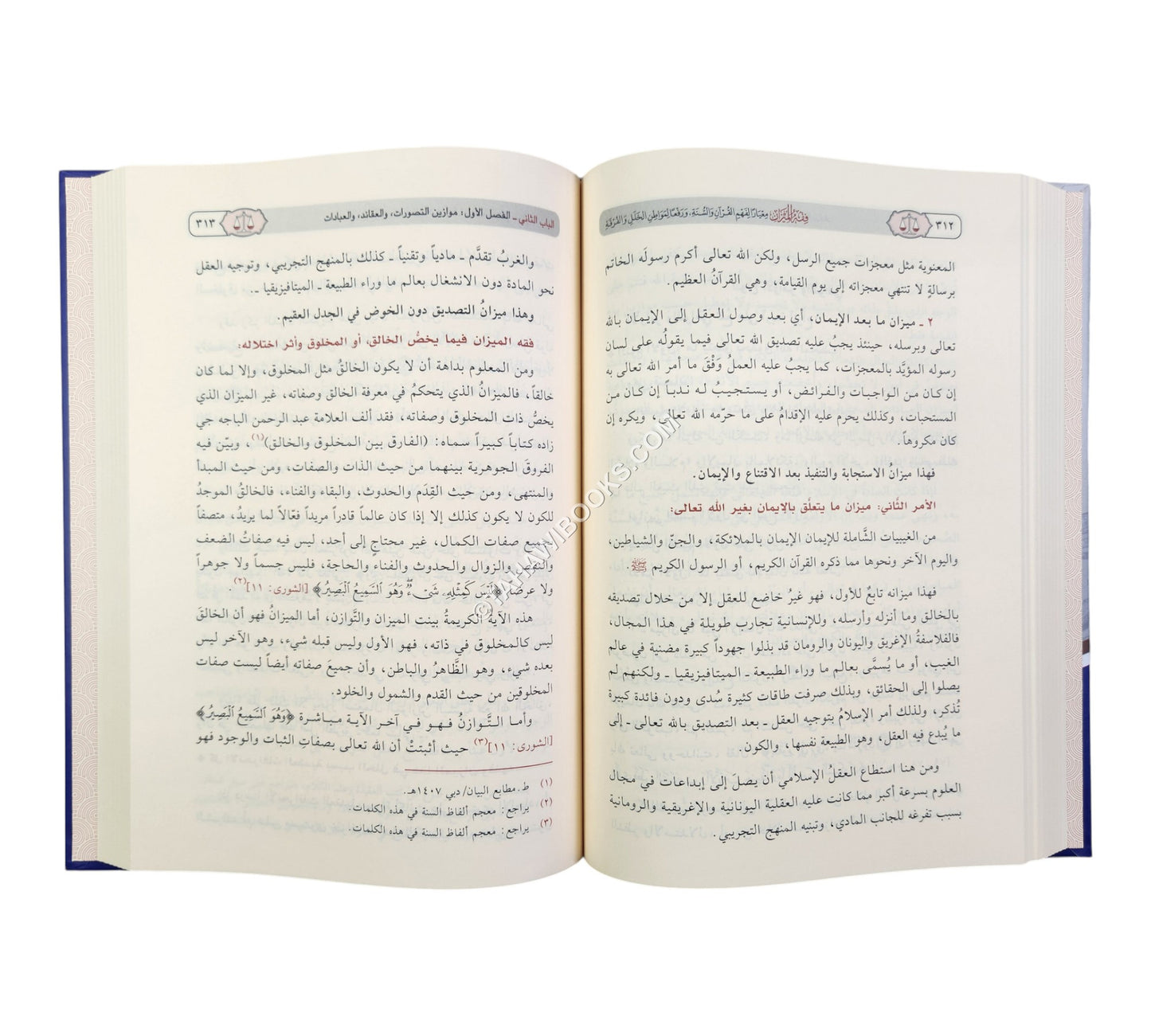فقه الميزان معياراً لفهم القرآن والسنة