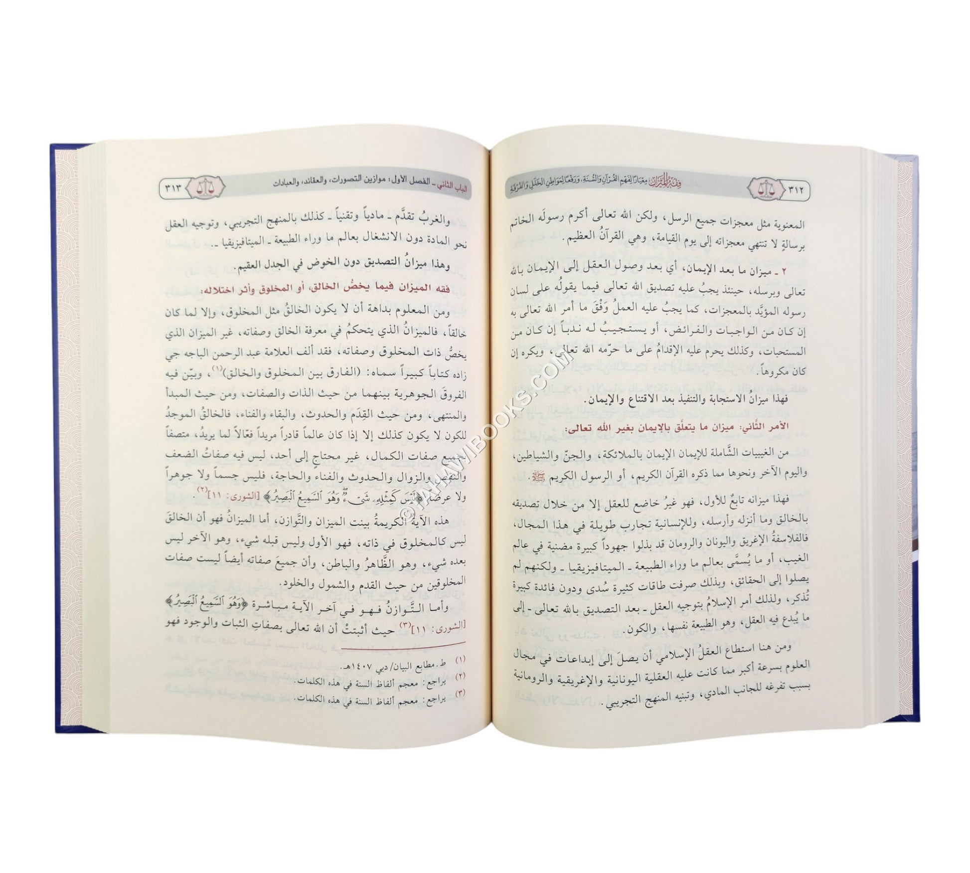 فقه الميزان معياراً لفهم القرآن والسنة