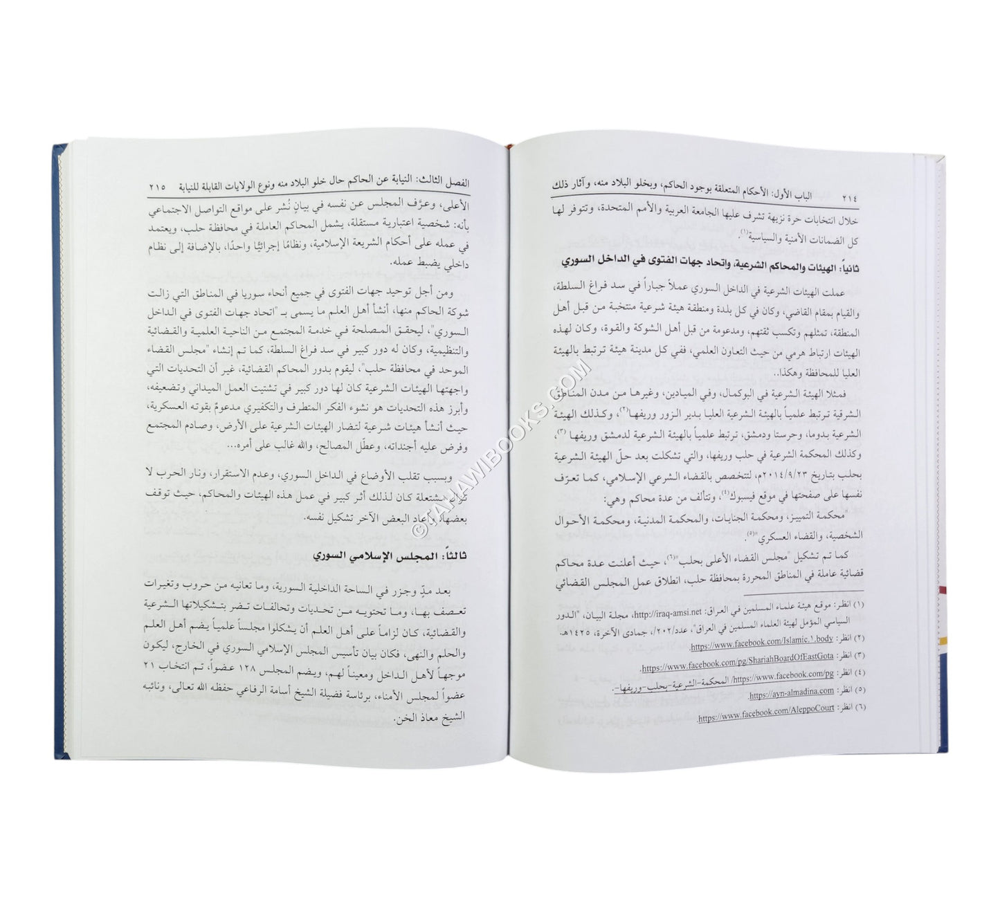 الأحكام الفقهية المتعلقة بخلو البلاد من الحاكم وتطبيقاتها المعاصرة (النوازل الفقهية في مناطق الصراع)