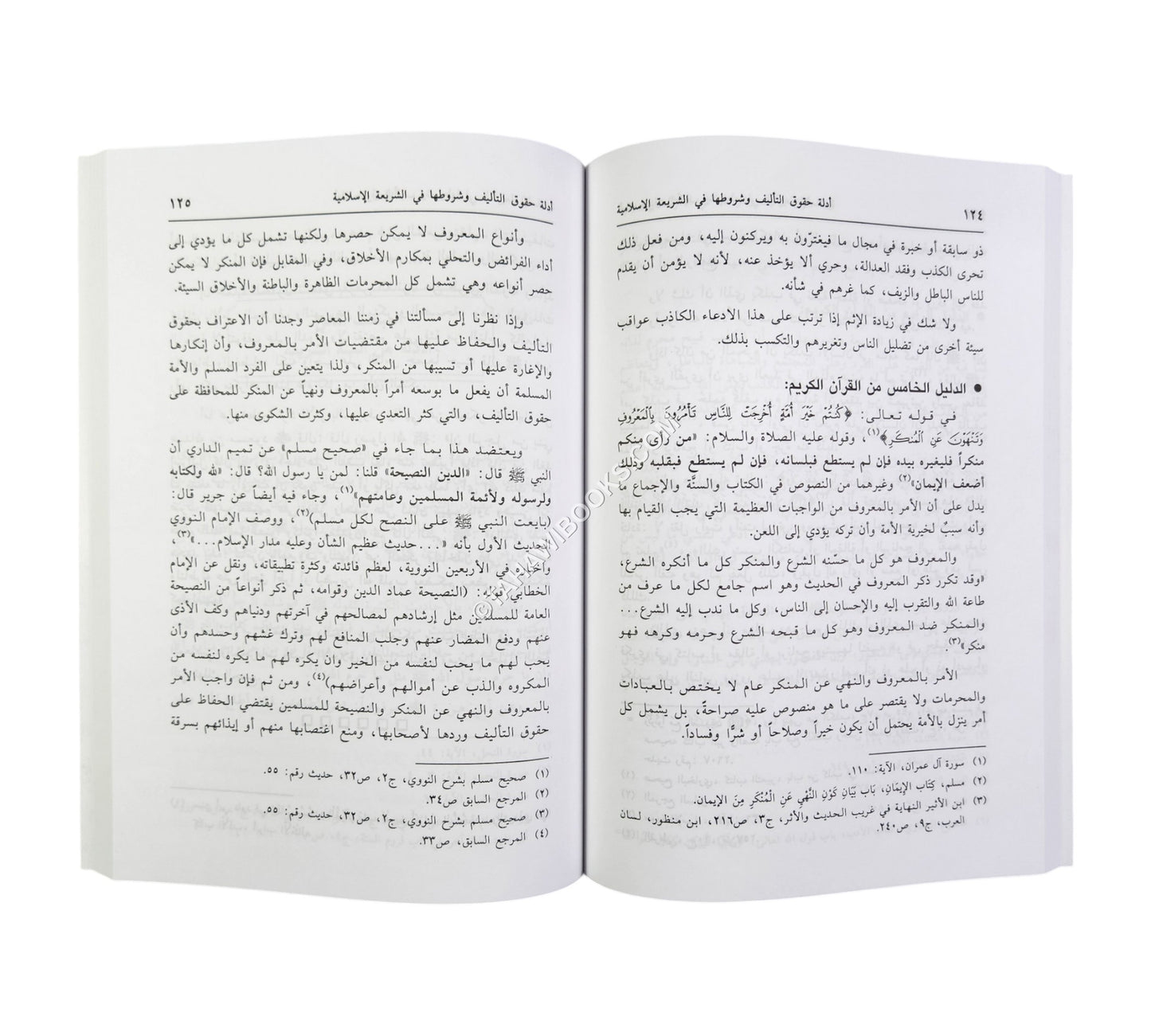 أدلة حقوق التأليف وشروطها في الشريعة الإسلامية