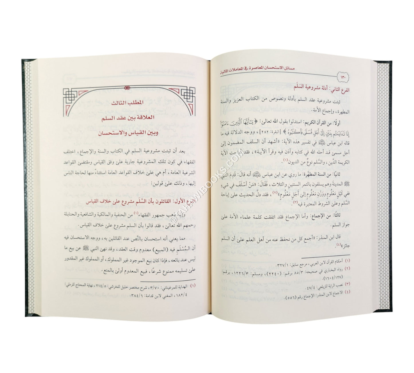 مسائل الاستحسان المعاصرة في المعاملات المالية