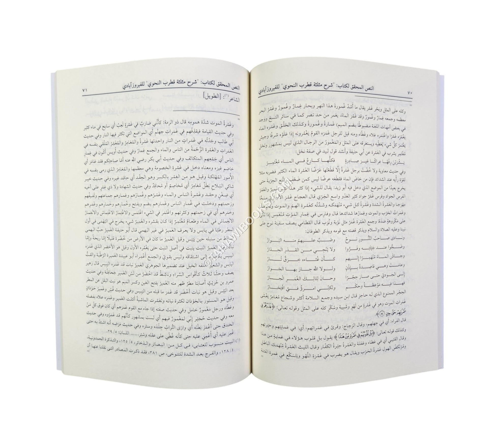 شرح مثلثة قطرب النحوي