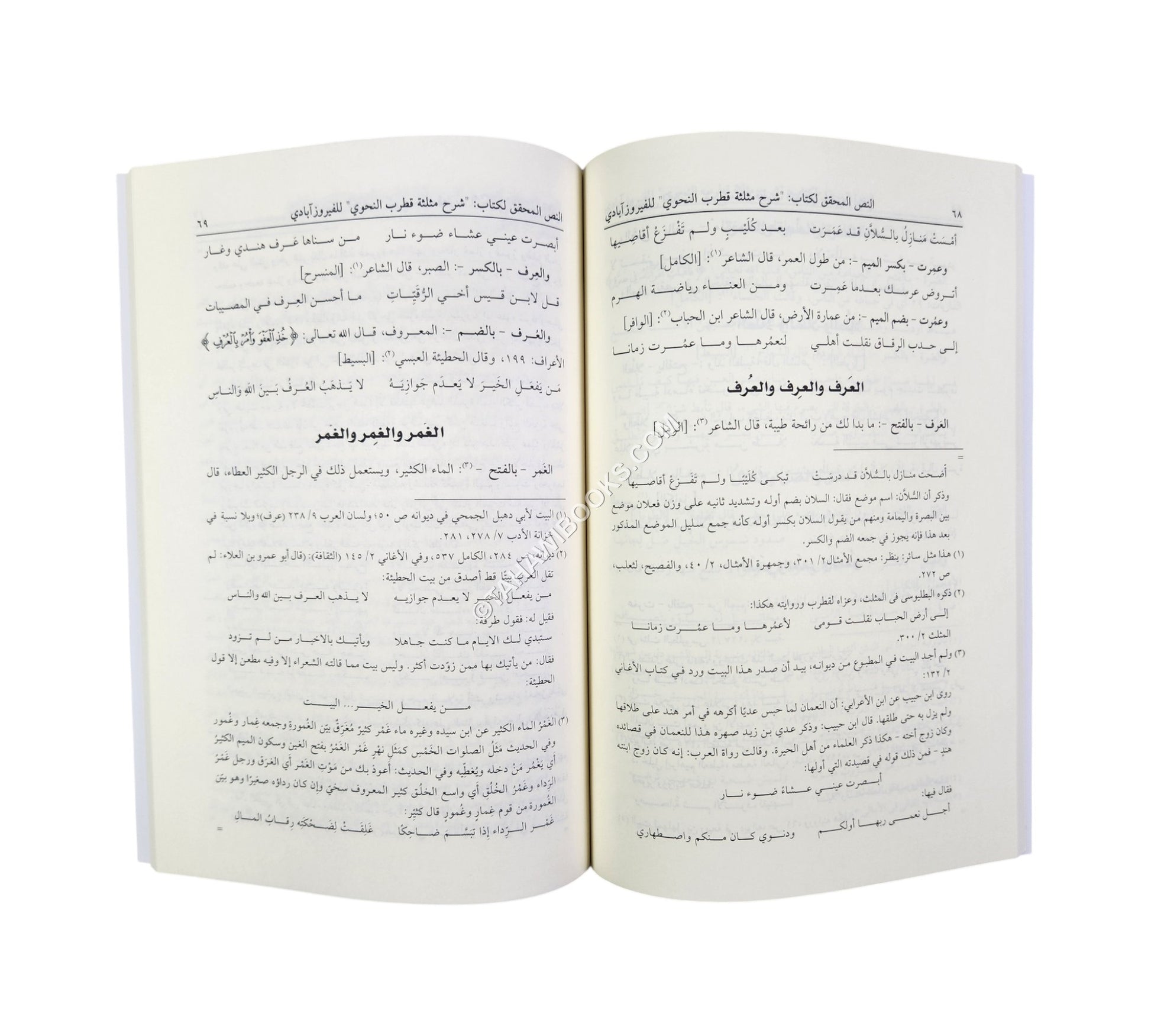 شرح مثلثة قطرب النحوي