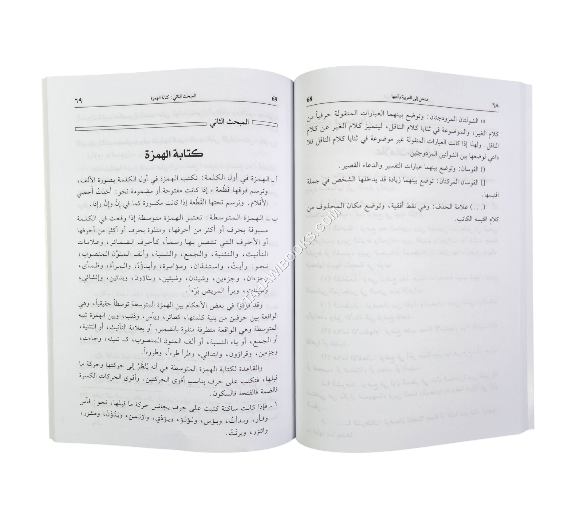 مدخل الى العربية وآدابها للجامعيين