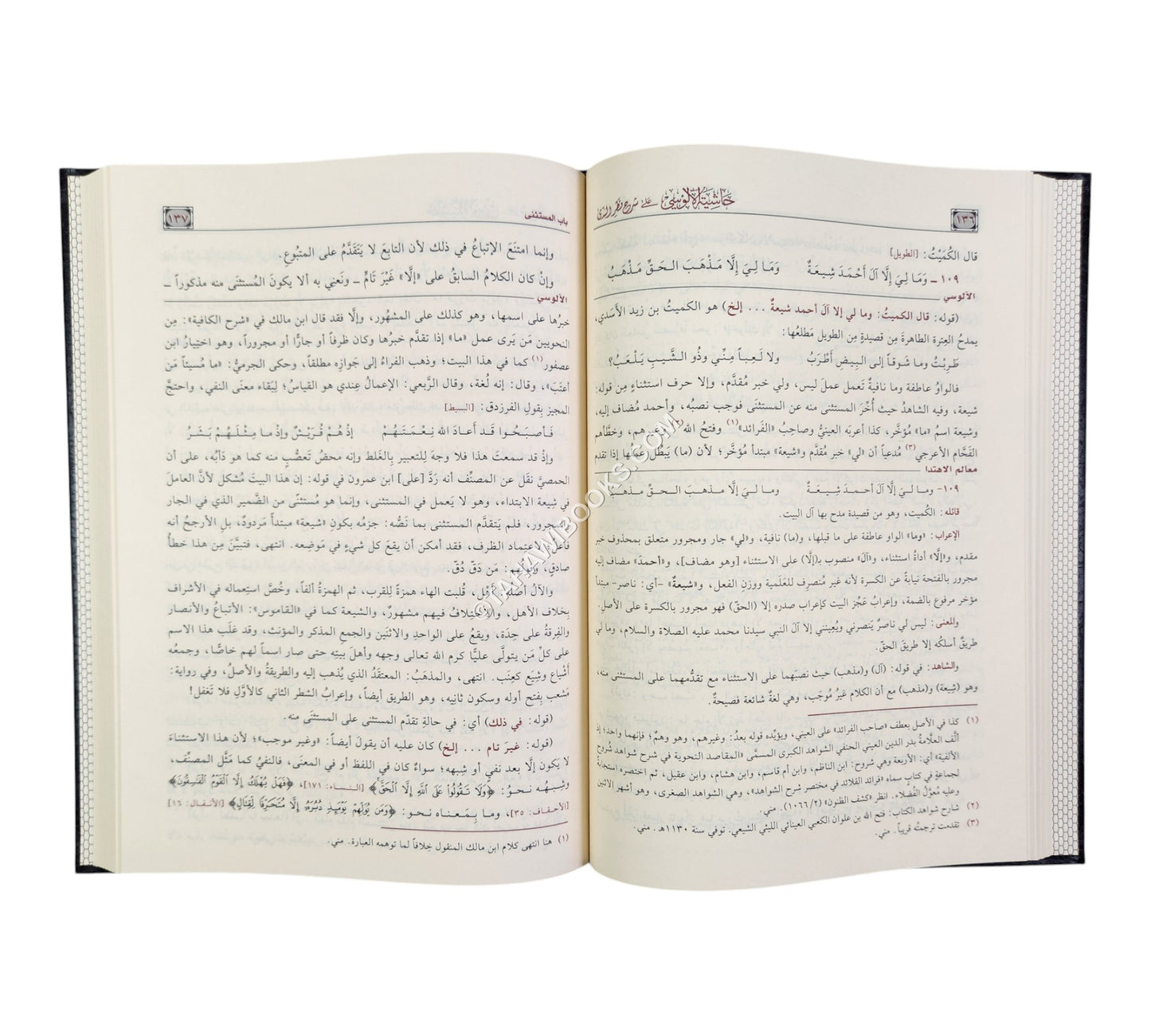 حاشية الآلوسي على شرح قطر الندى-تحقيق الكتاب