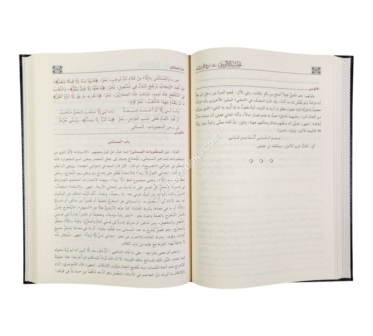 حاشية الآلوسي على شرح قطر الندى-تحقيق الكتاب