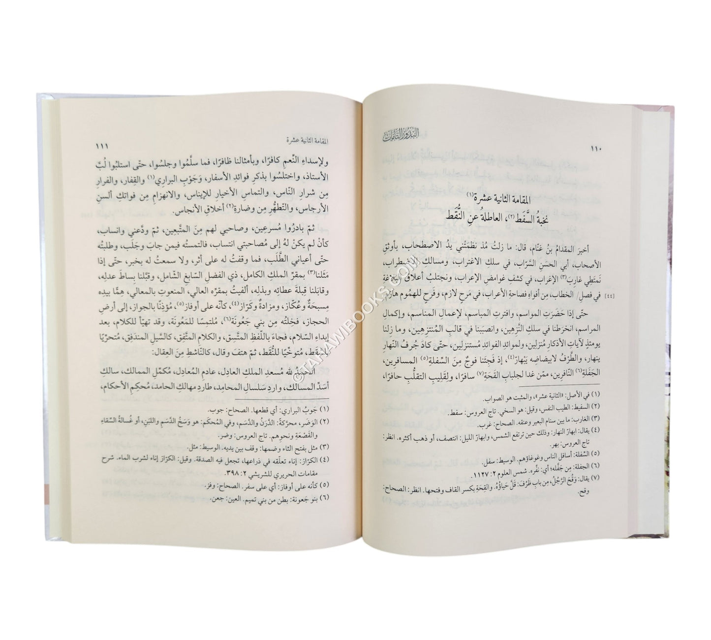 البدور التامات في بديع المقامات